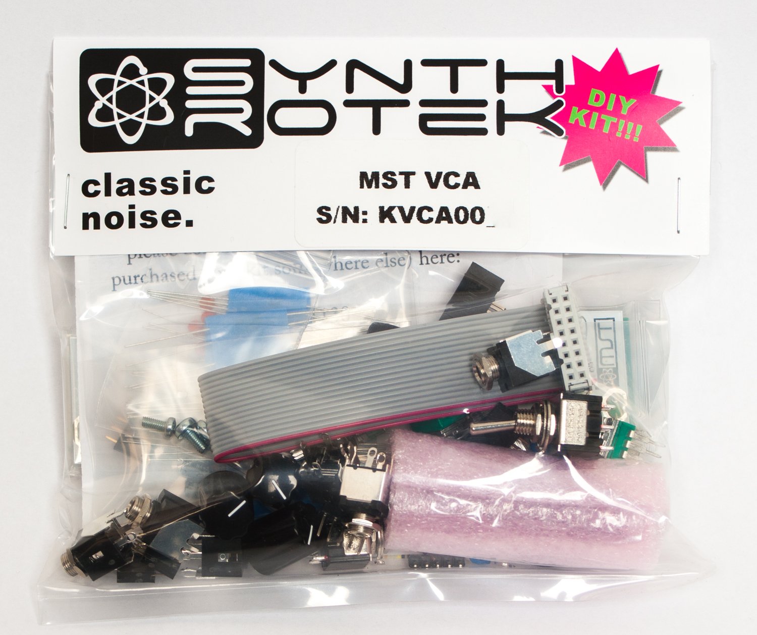 Synthrotek MST Dual 2164 VCA Eurorack DIY Kit