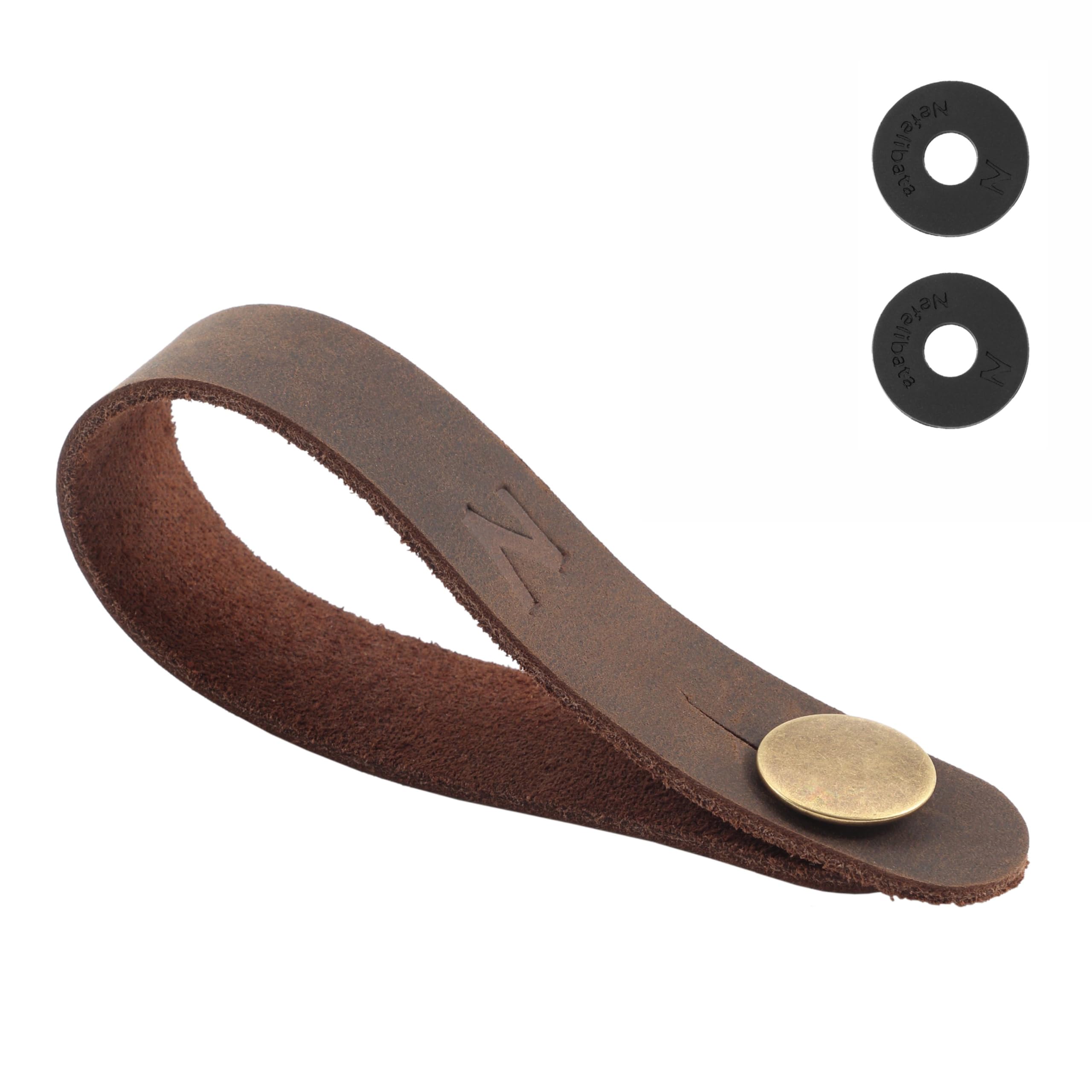 Nefelibata Guitar Strap Lock, Leather Guitar Strap Button, Headstock Adapter Tie,Guitar Neck Strap For Acoustic, Ukulele Strap &