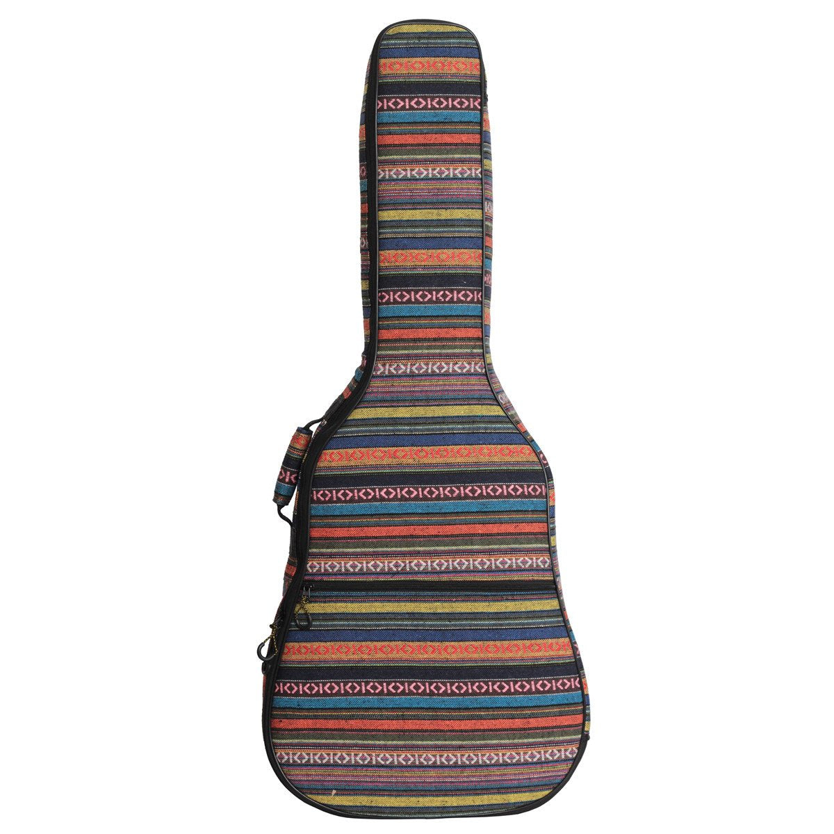 Glenmi Bohemian Acoustic Guitar Case For Girls,Soft Foam Padded 40 41 Inch Guitar Gig Bag Backpack With Neck Protector Pillow Pa