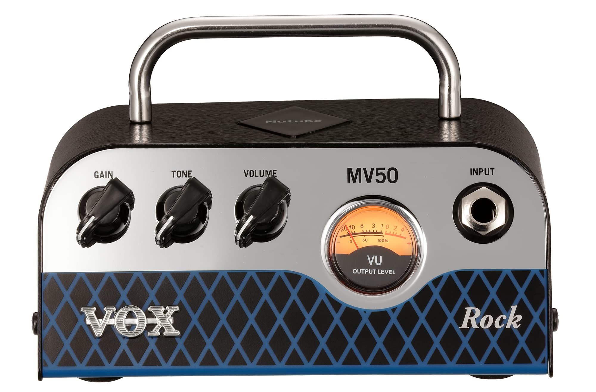 Vox Electric Guitar Mini Amplifier, Black, Deep Red (Mv50Cr)