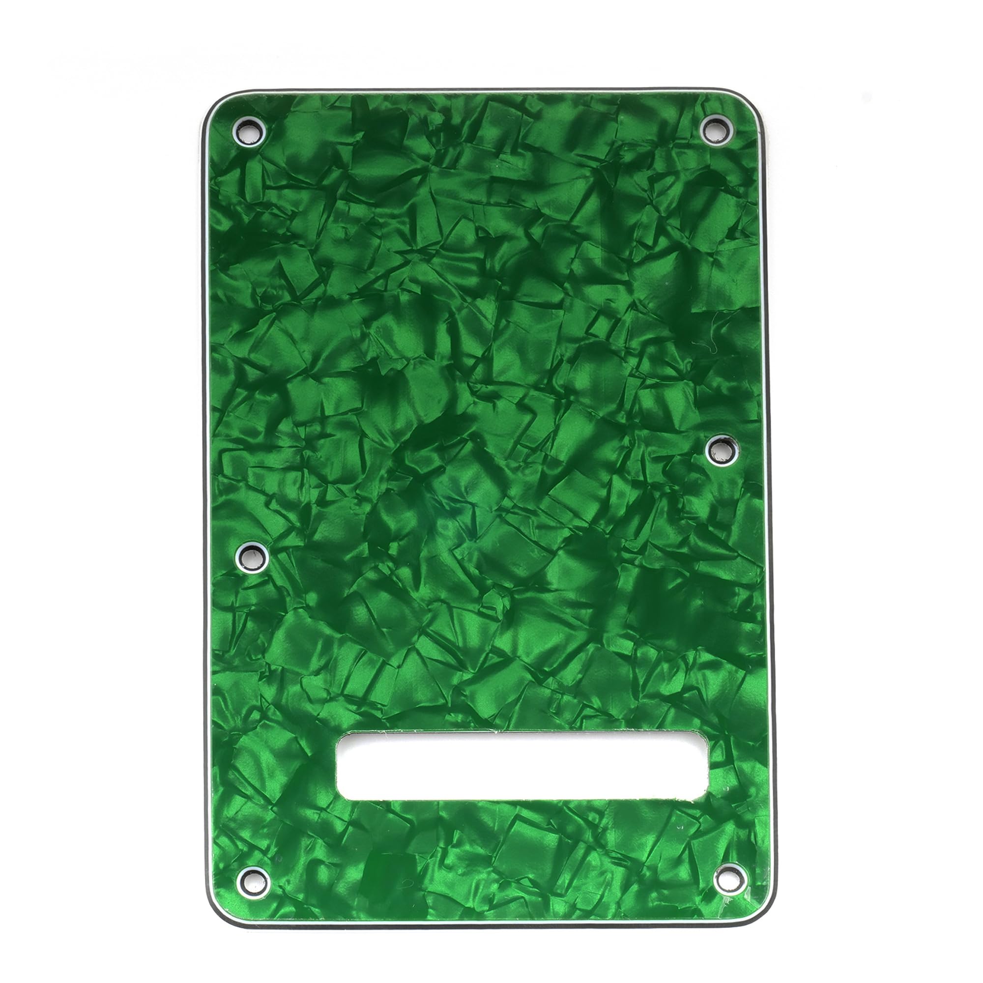 Musiclily Strat Back Plate Tremolo Cavity Cover Backplate for Fender US/Mexico Made Standard Stratocaster Modern Style Electric 