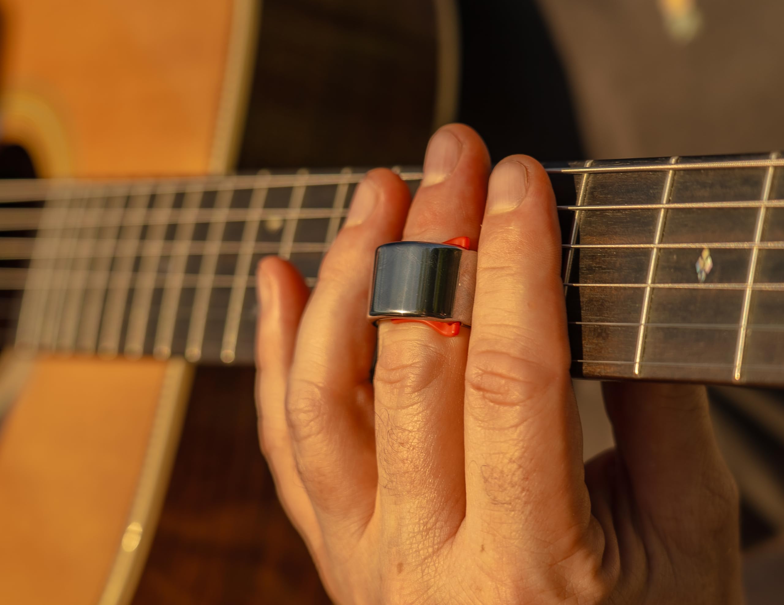 Black Mountain Slide Guitar Rings - Made From Tungsten Steel. Acoustic Guitar Slide, Electric Guitar Slide, Bass, Ukulele, and M
