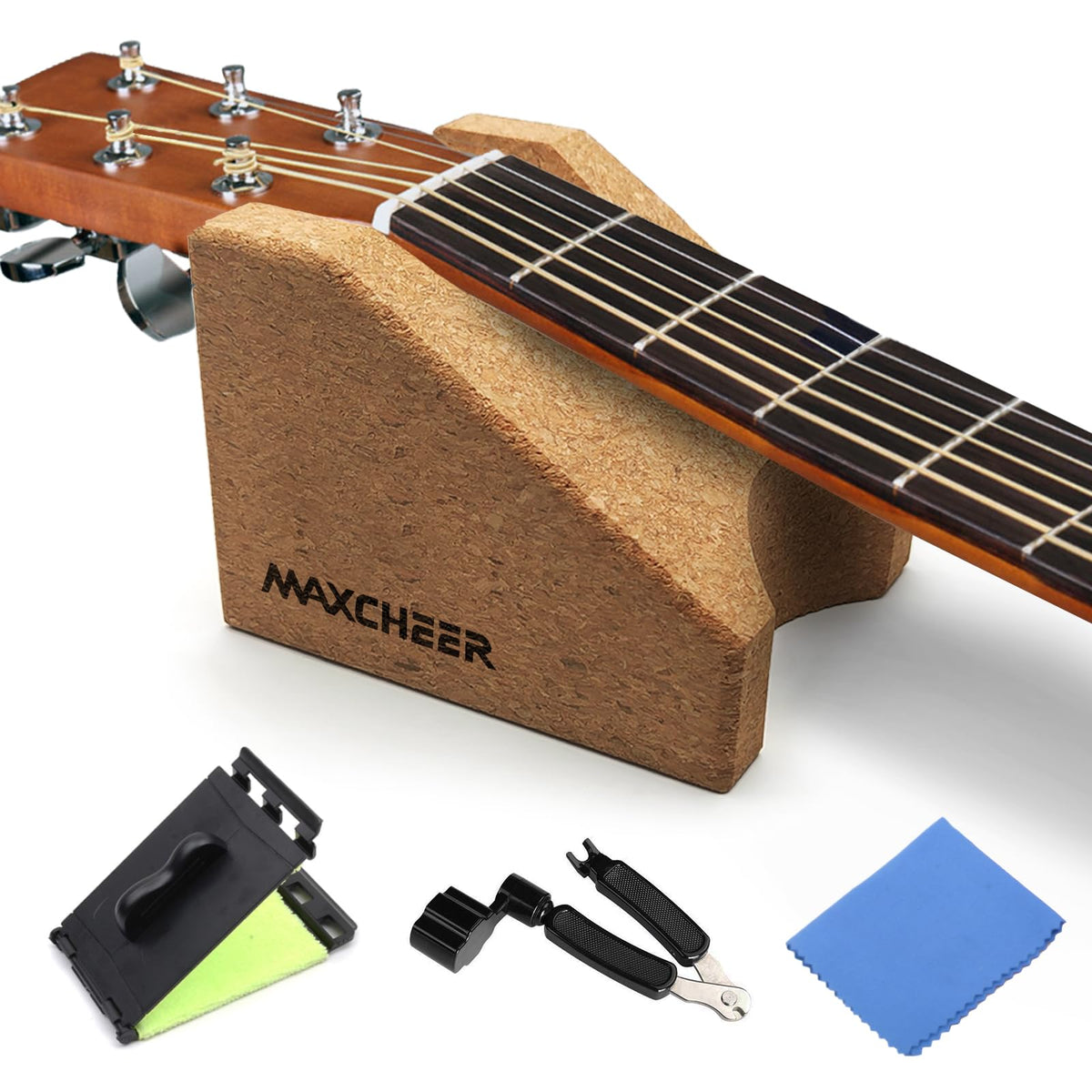 Maxcheer Guitar Neck Rest,Guitar Neck Cradle Support Pillow String Instrument Luthier Tool,Guitar Accessories Tool Kit For Repai
