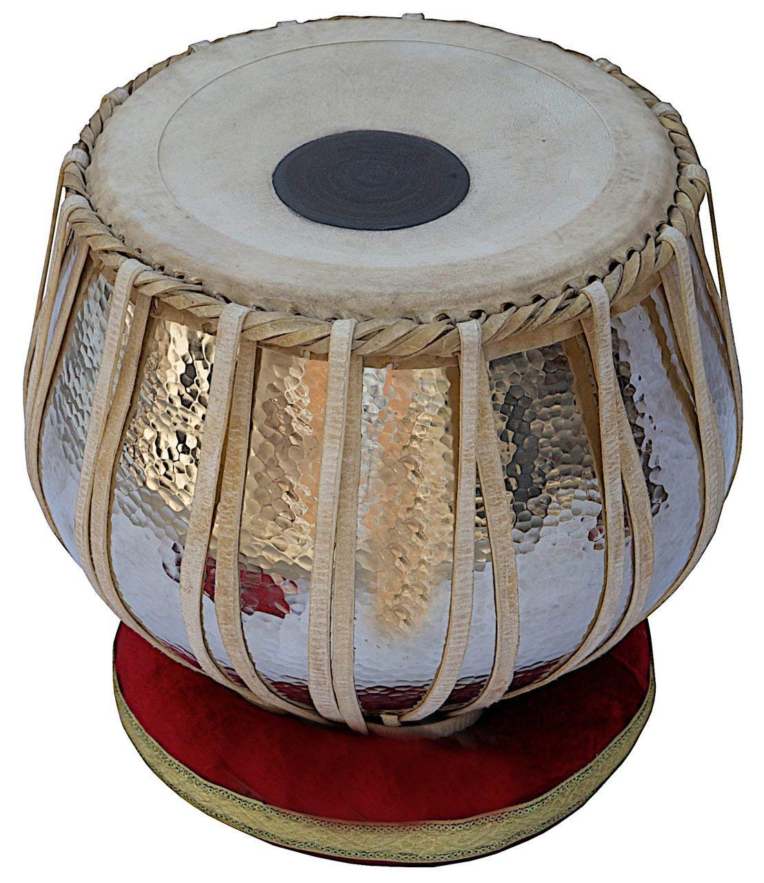 SmSai Musicals Brass Bayan Nickel Polish Drum 3.5 Kg