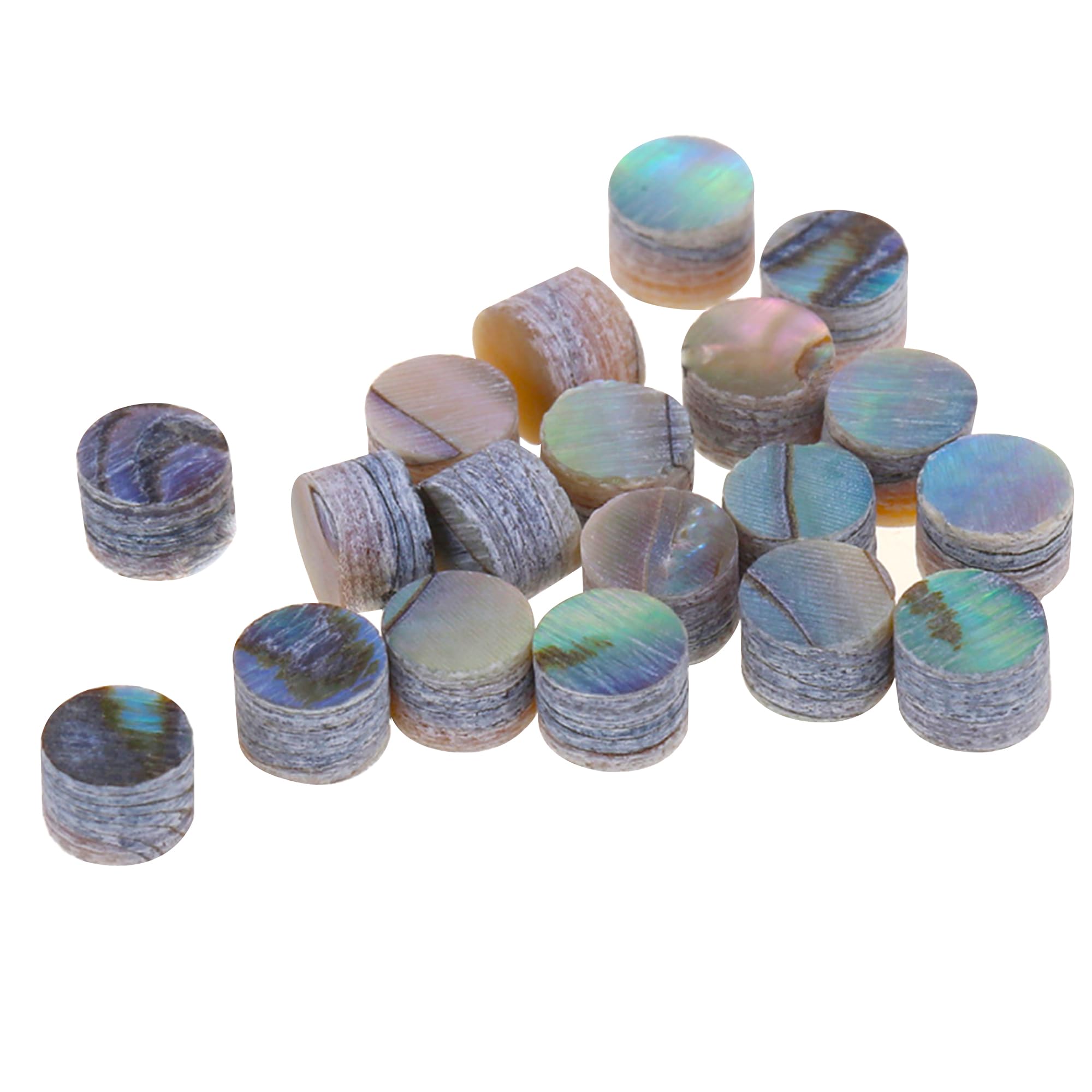 Musiclily Pro 3Mm Natural Paua Abalone Shell Guitar Fretboard Inlay Dots (Set Of 20)