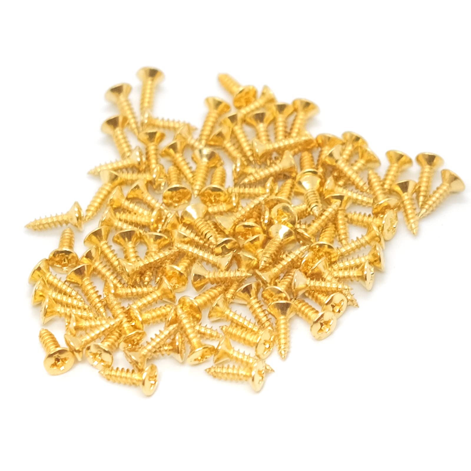 3Mm Electric Guitar Bass Pickguard Screws Pick Guards Scratch Plate Mounting Screws For Fender Strat Tele Sg Lp Guitar Bass Repl