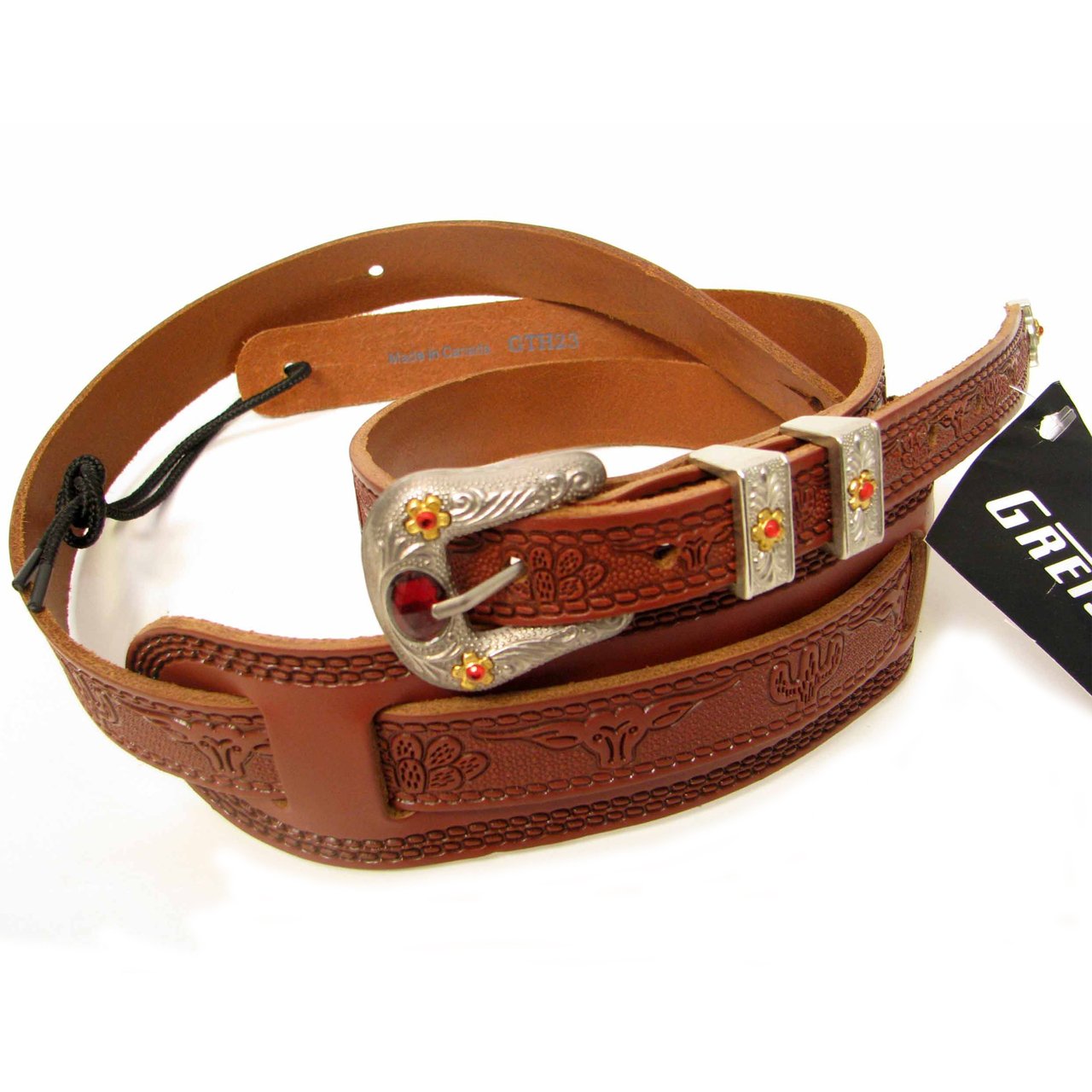 Fender STRAP - GRETSCH 3333 TOOLED WALNUT