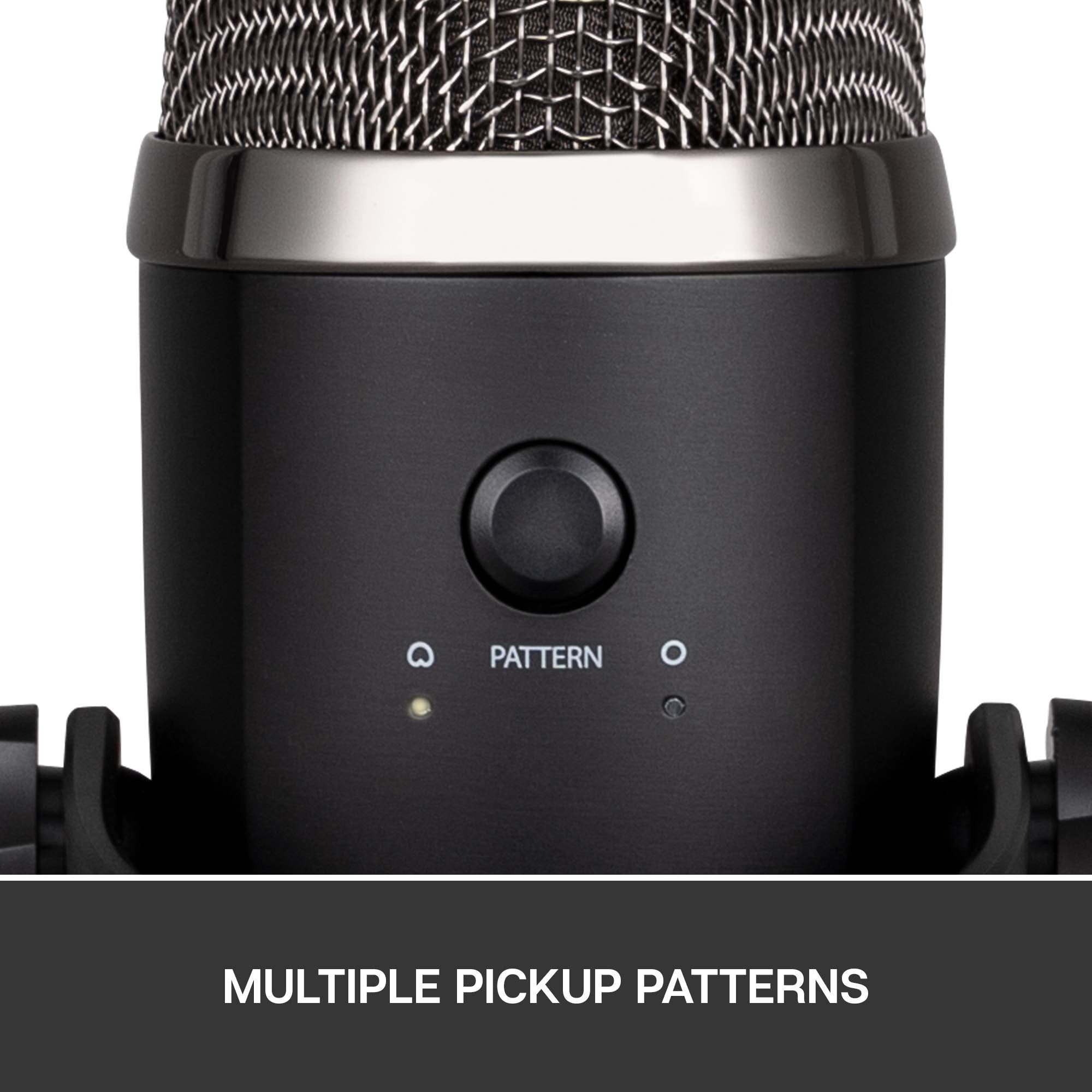 Logitech for Creators Blue Yeti Nano USB Microphone for Gaming, Streaming, Podcasting, Twitch, YouTube, Discord, Recording for P