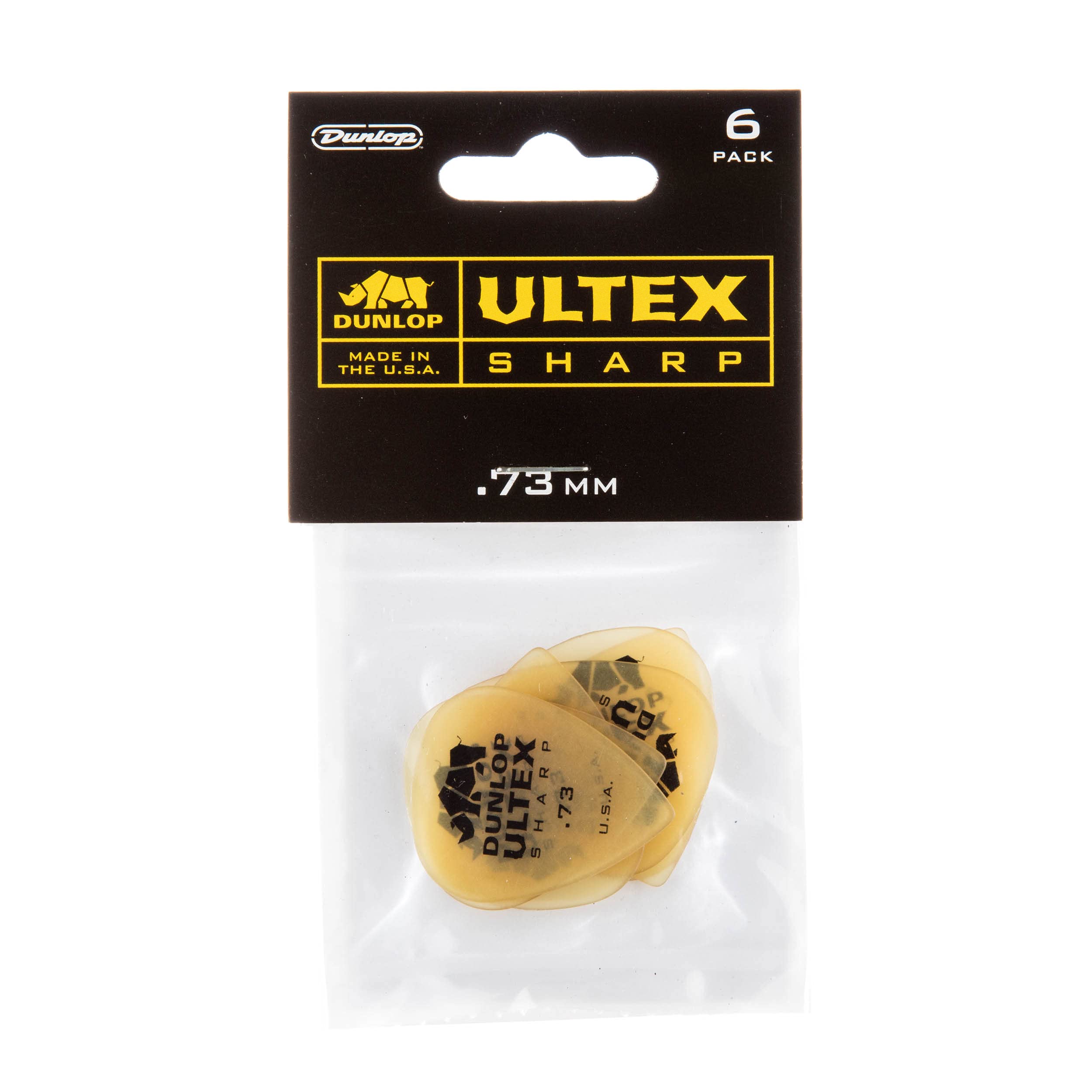 Dunlop 433P.73 Ultex Sharp, .73mm, 6/Player's Pack
