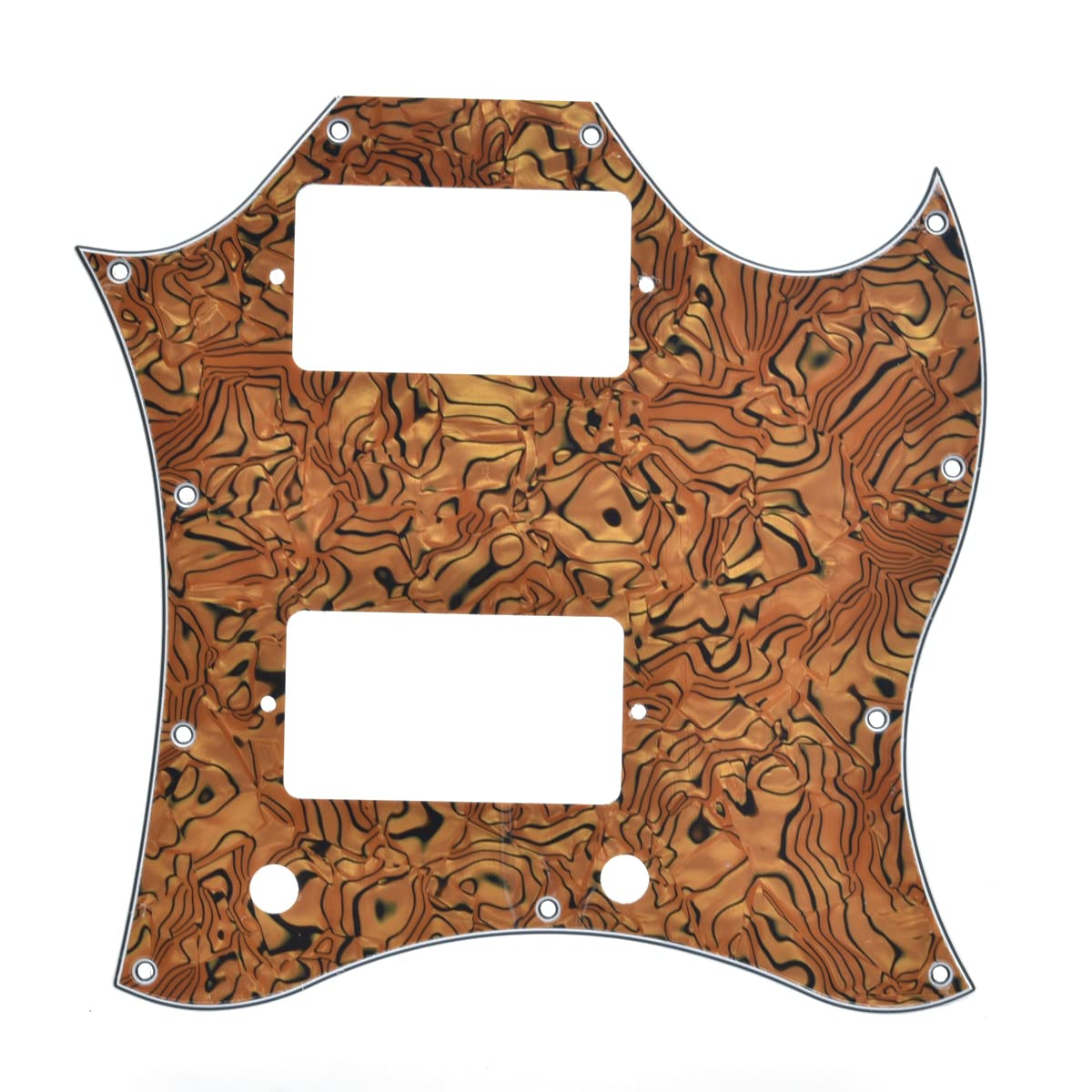 Dopro American Standard SG Guitar Full Face Pickguard fits USA Gibson SG Special Guitar Tiger Stripe