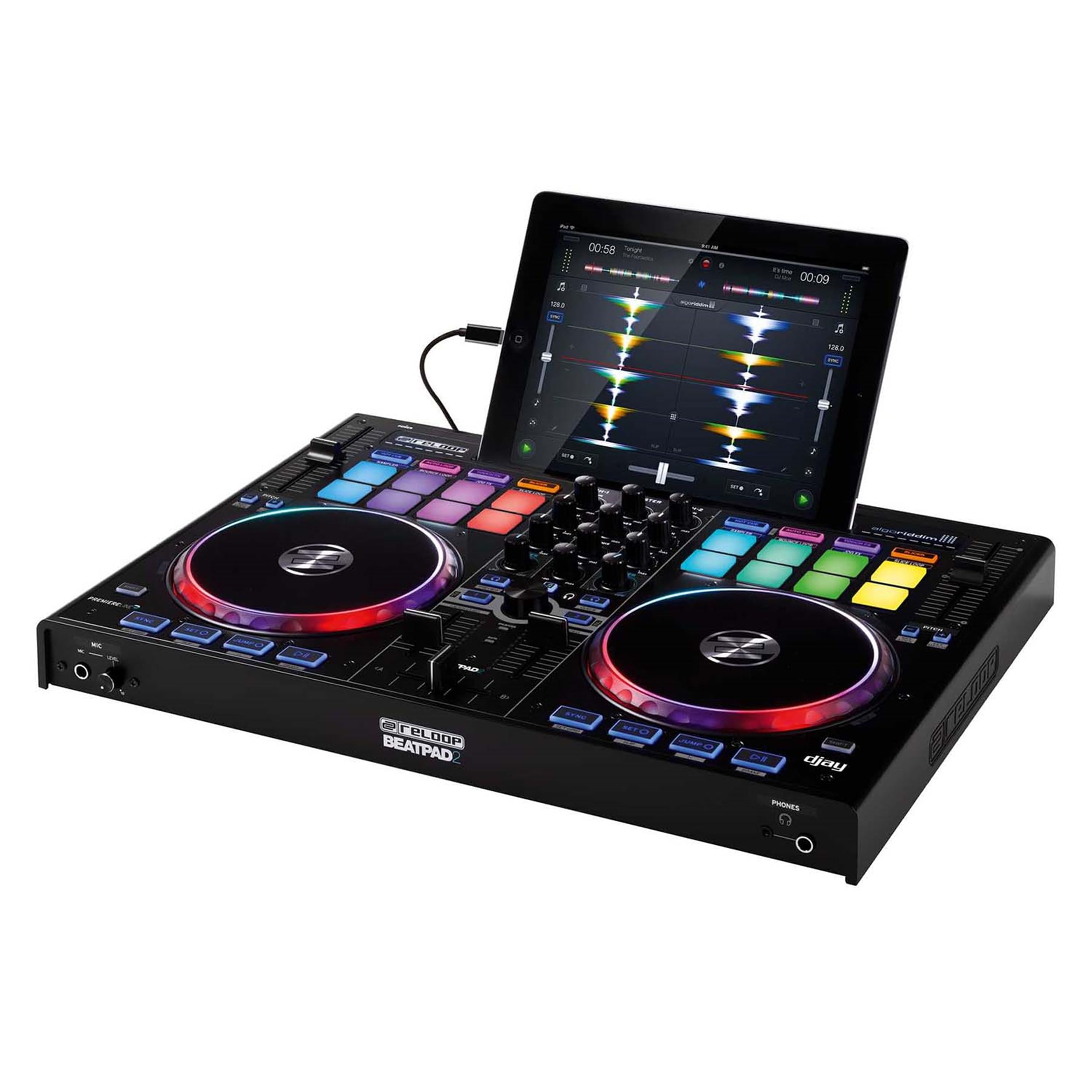 Reloop Beatpad-2 Cross Platform DJ Controller for iPad, Android and Mac