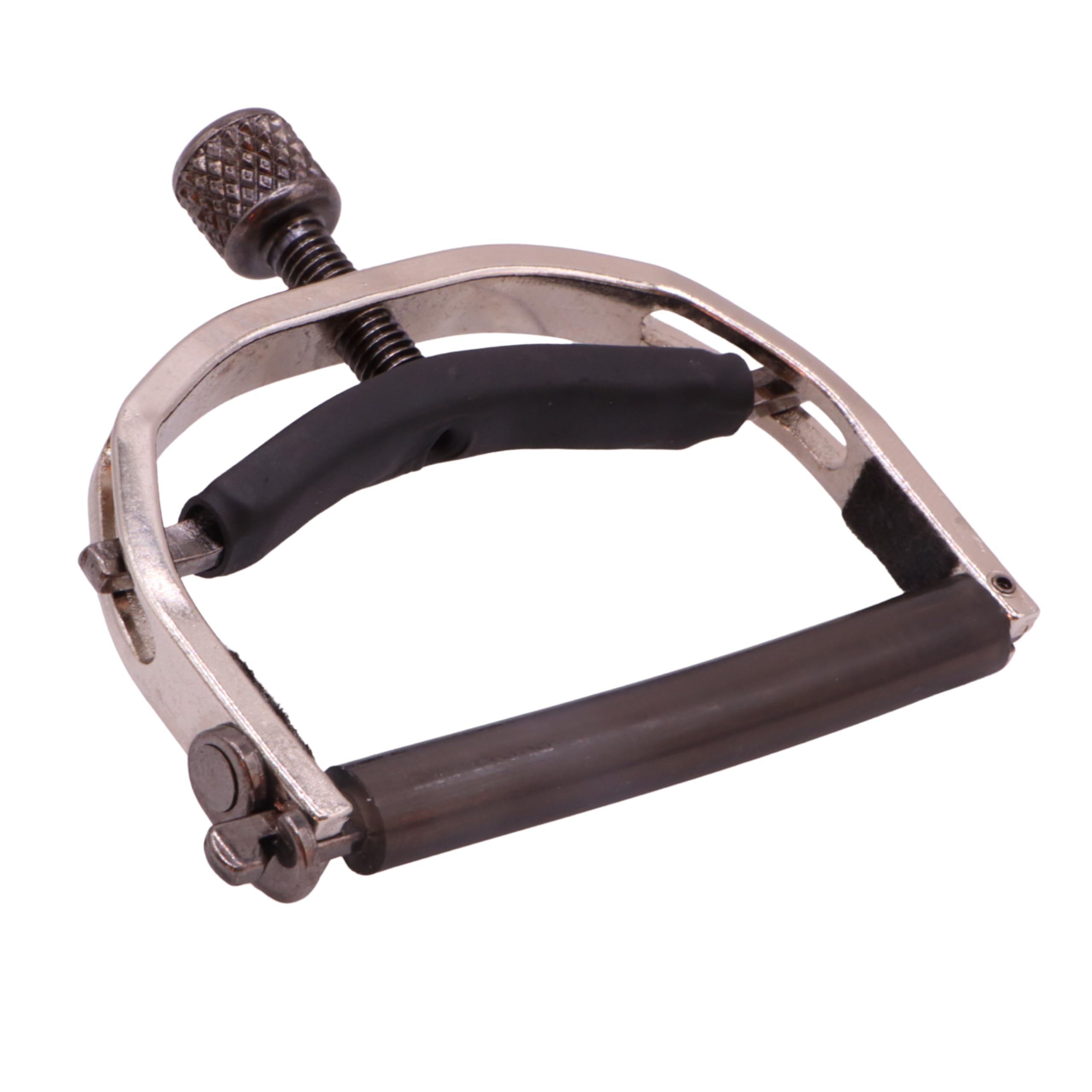 Paige Wide-Neck 6-String Acoustic Guitar Capo - Adjustable Tension, Buzz-Free - Satin Nickel Finish