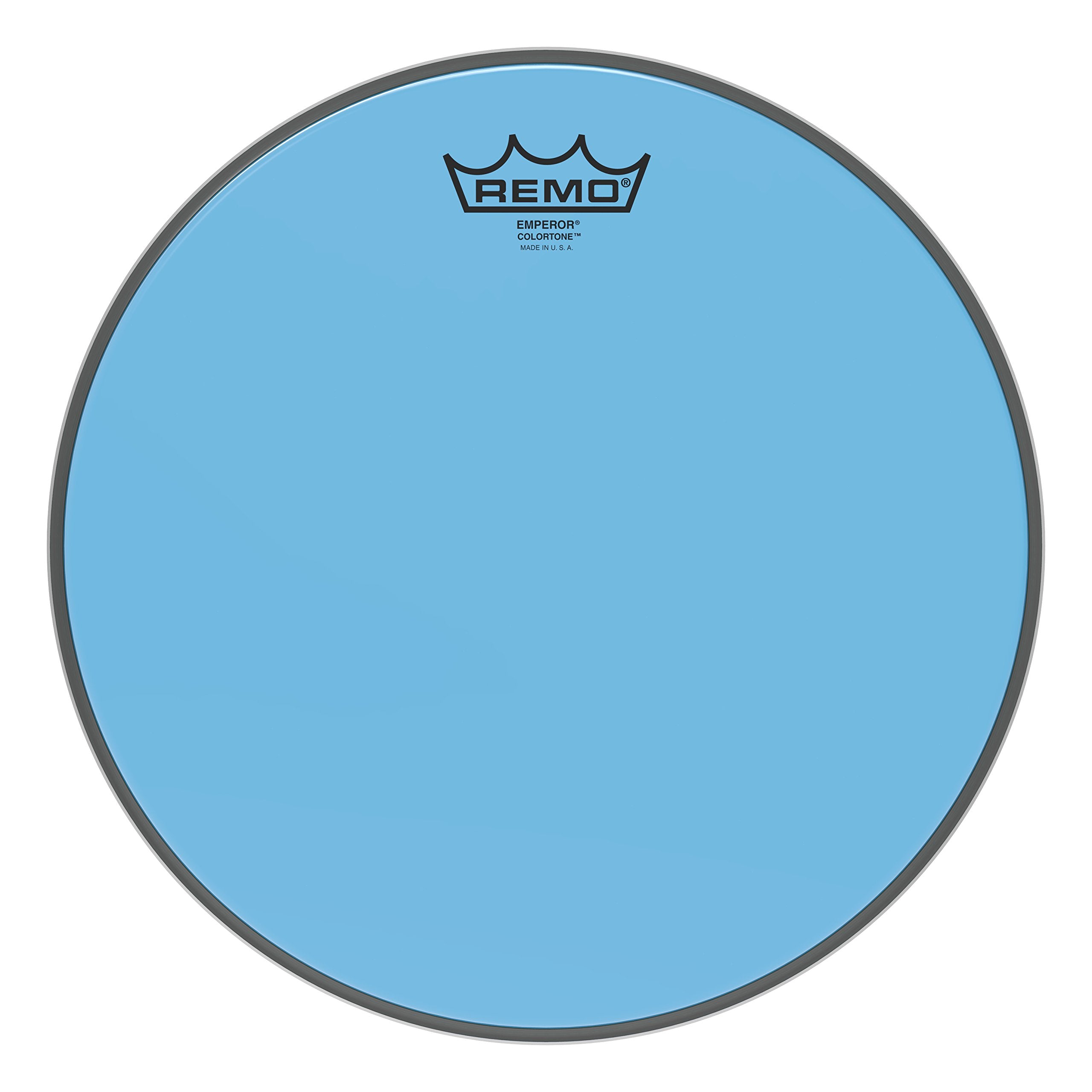 Remo Emperor Colortone Blue Drumhead, 12