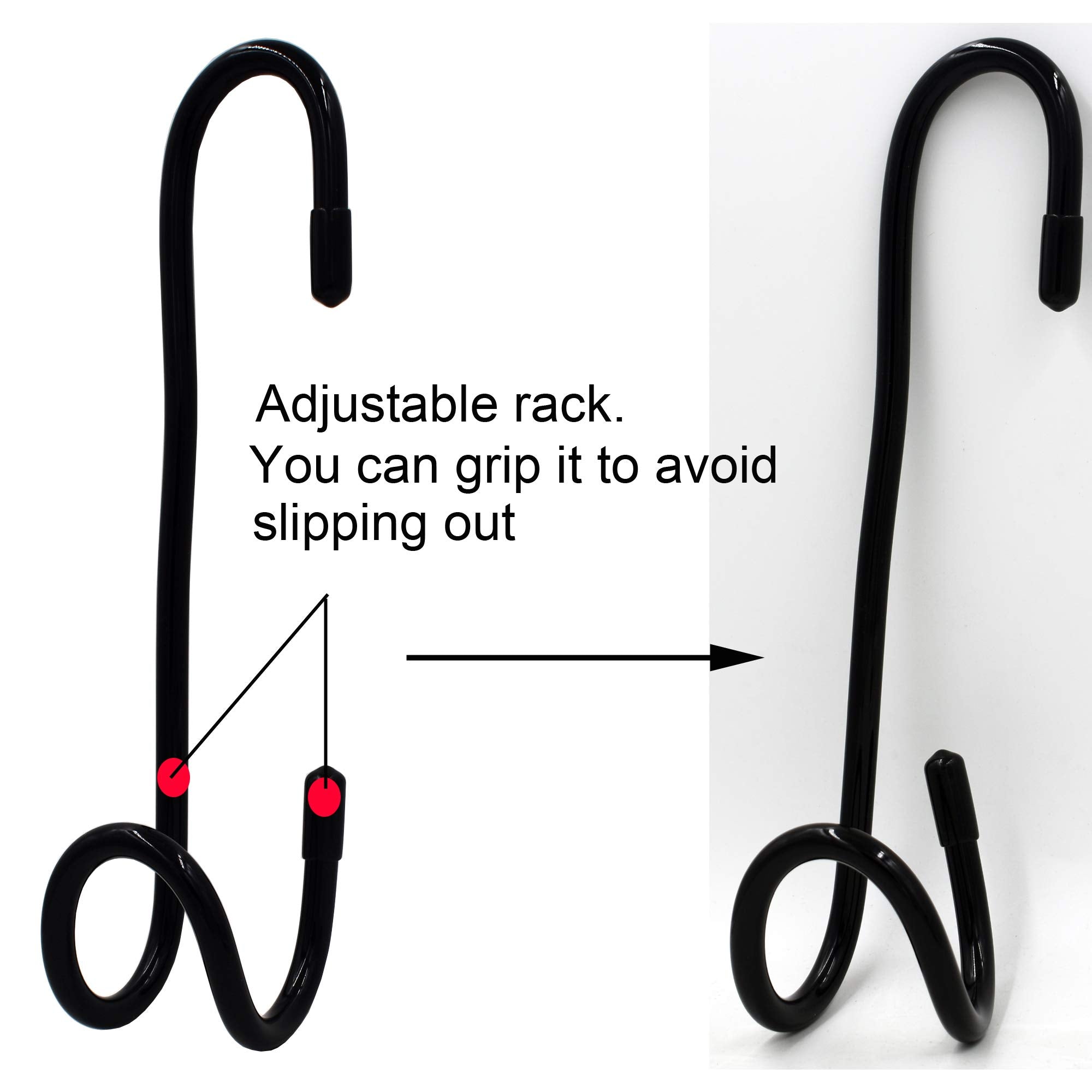 YYST Closet Guitar Hanger Display Rack Guitar Bar Hanger - No Guitar Included