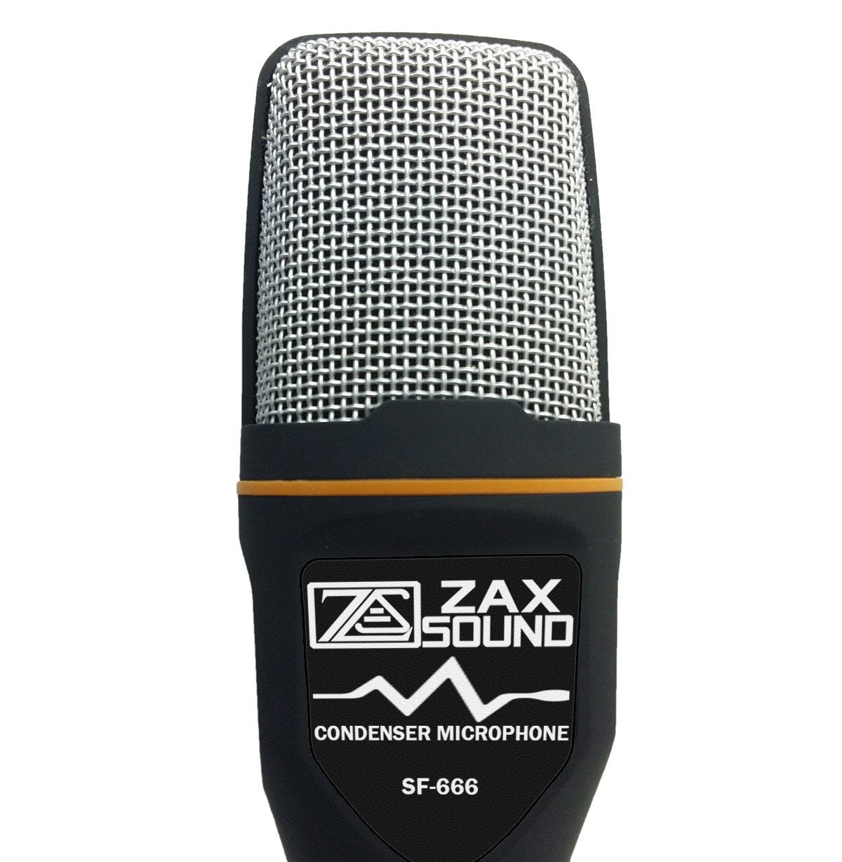 ZaxSound Professional Cardioid Condenser Microphone with Tripod Stand for PC, Laptop, iPhone, iPad, Android Phones, Tablets, xBo