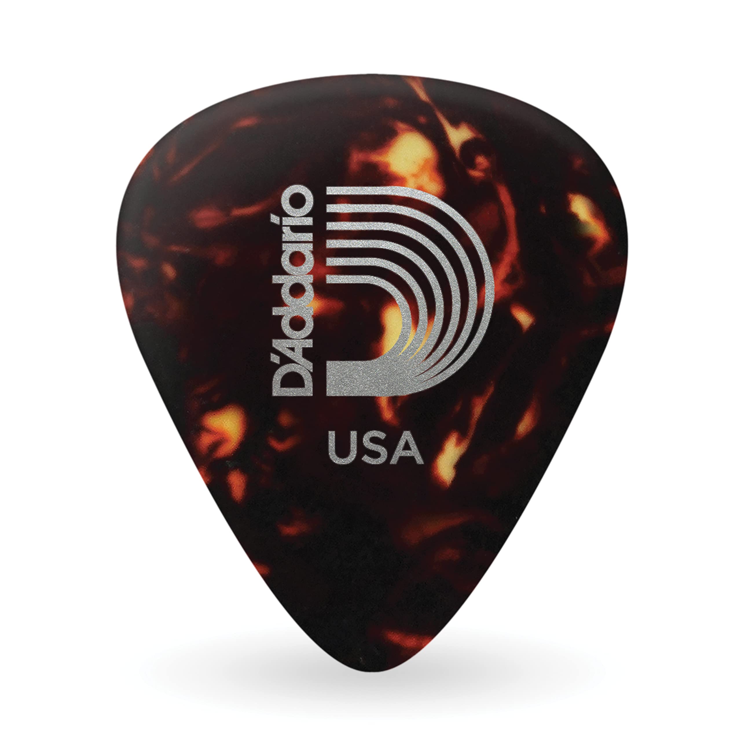 Planet Waves Shell-Color Celluloid Guitar Picks, 10 Pack, Medium