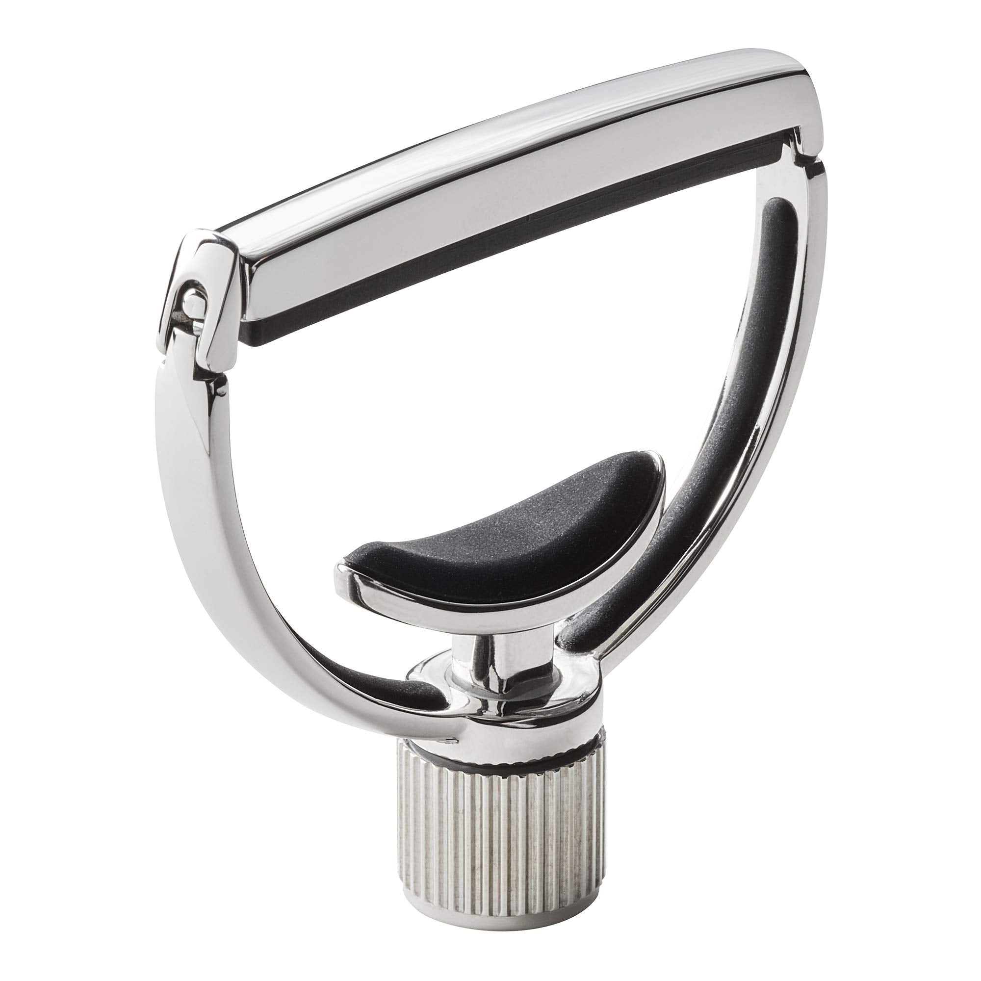 G7th Heritage 6-String Guitar Capo S1 - Stainless Steel with Adaptive Radius Technology - Standard Width - Yoke-Style Capo for A