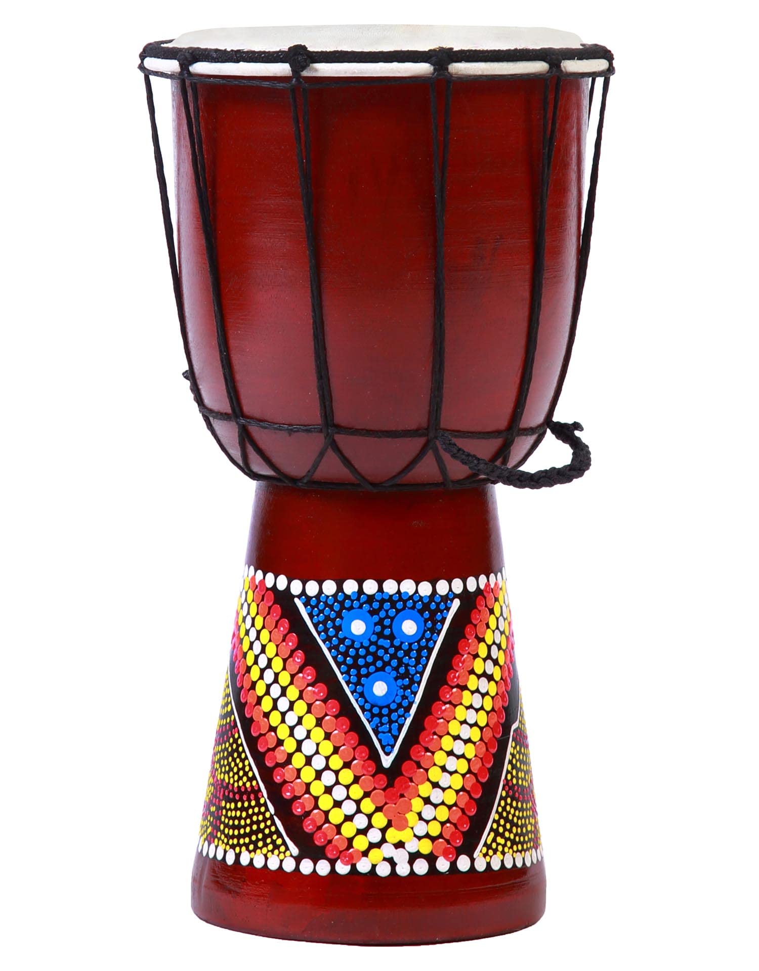 30cm Height Djembe colorful painted drum handmade for Kids