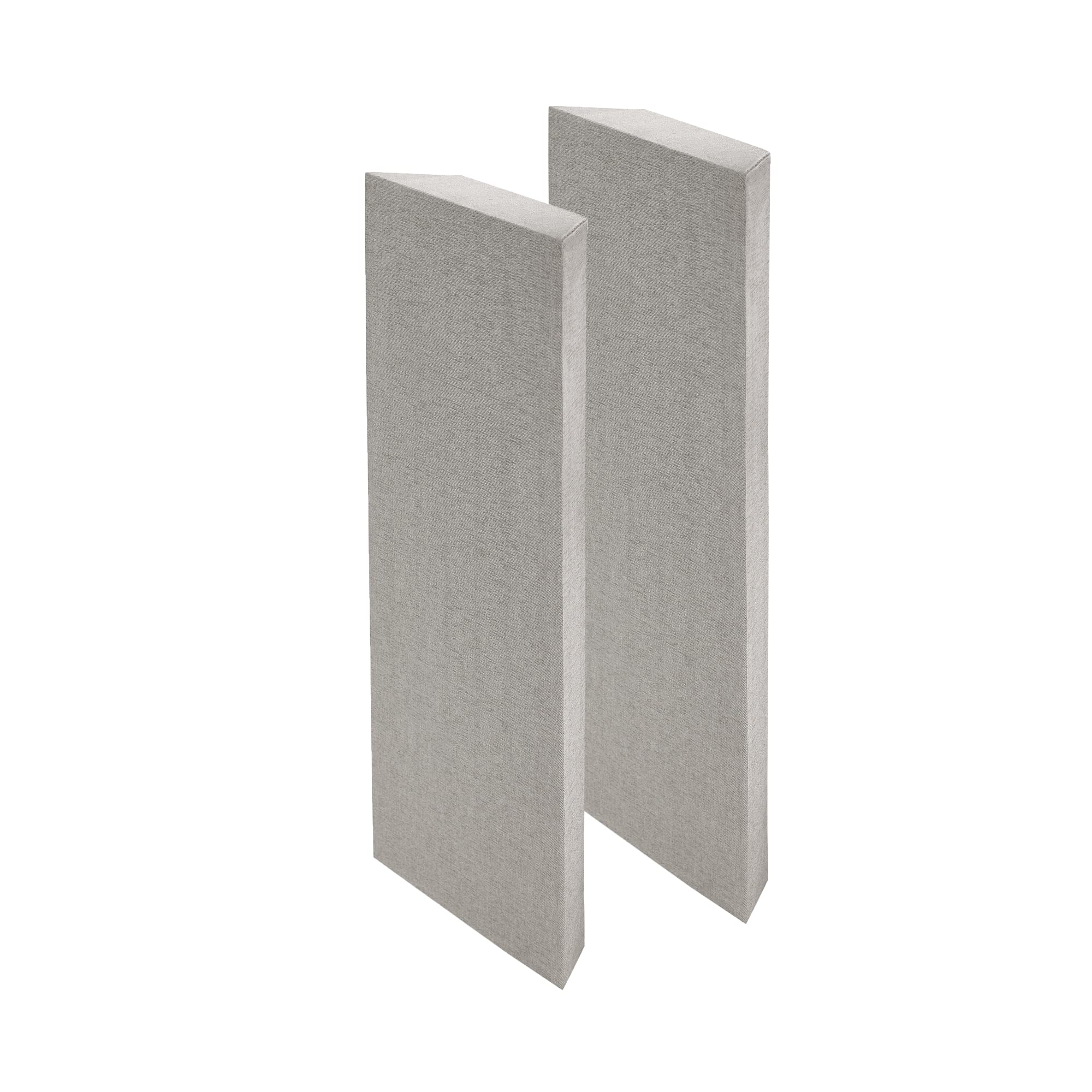 Timber Acoustics Corner Bass Traps 2X4X5, Roxul Rockwool Acoustic Room Treatment [Set Of 2] (Grey)