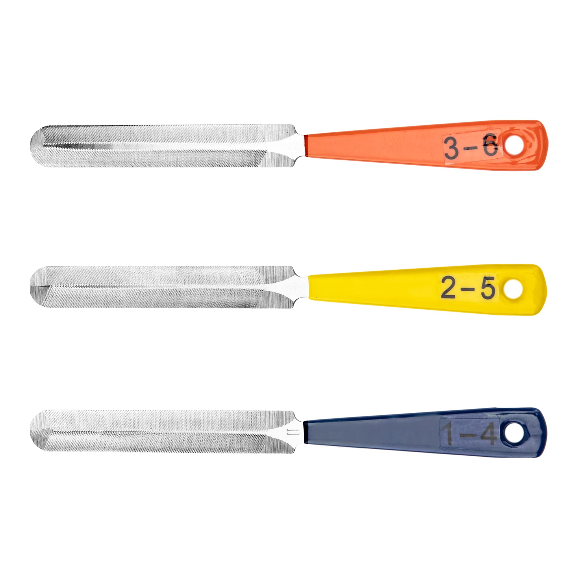 3Pcs Yootones Guitar Nut File Set Nail Puller Repair Tool Stainless Steel Guitar Fret File Compatible with Bass Mandoline Banjo