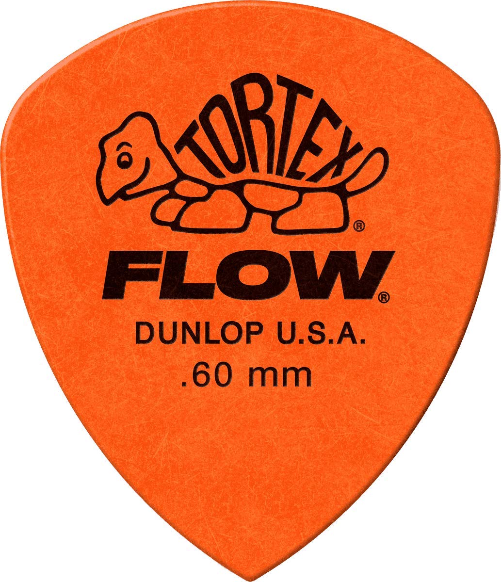Jim Dunlop Tortex Flow Standard .60Mm Guitar Picks (558R.60)