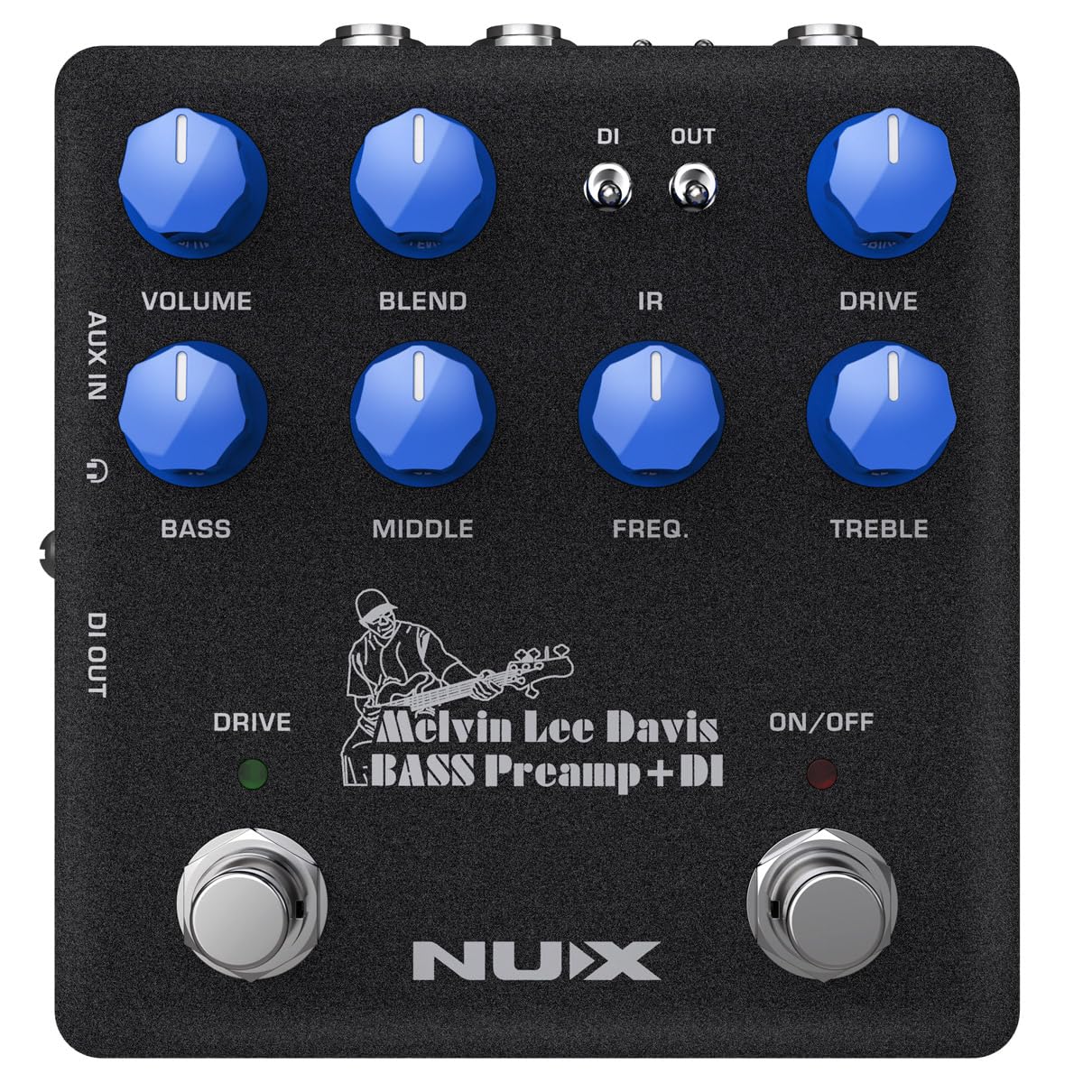Nux NBP-5 MLD Bass Preamp + DI