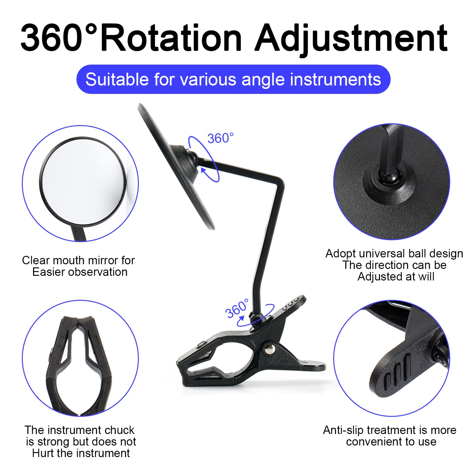 MirTra Long For all Woodwinds Instruments Adapted For Flute,Saxophone,Clarinet,Piccolo,Oboe,Bassoon, Recorder etc