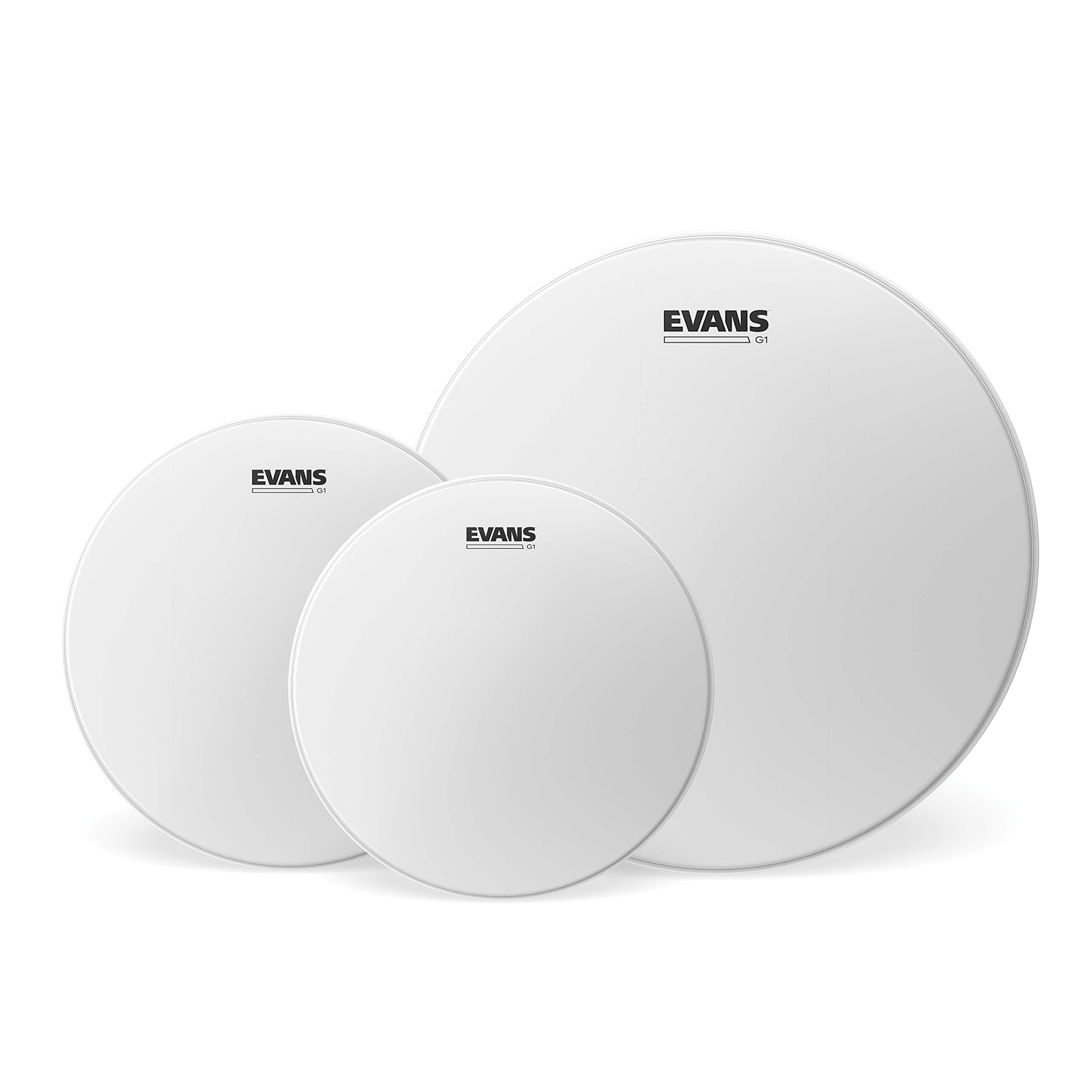 Evans Drum Heads - G1 Coated Rock Tompack (10 inch, 12 inch, 16 inch)