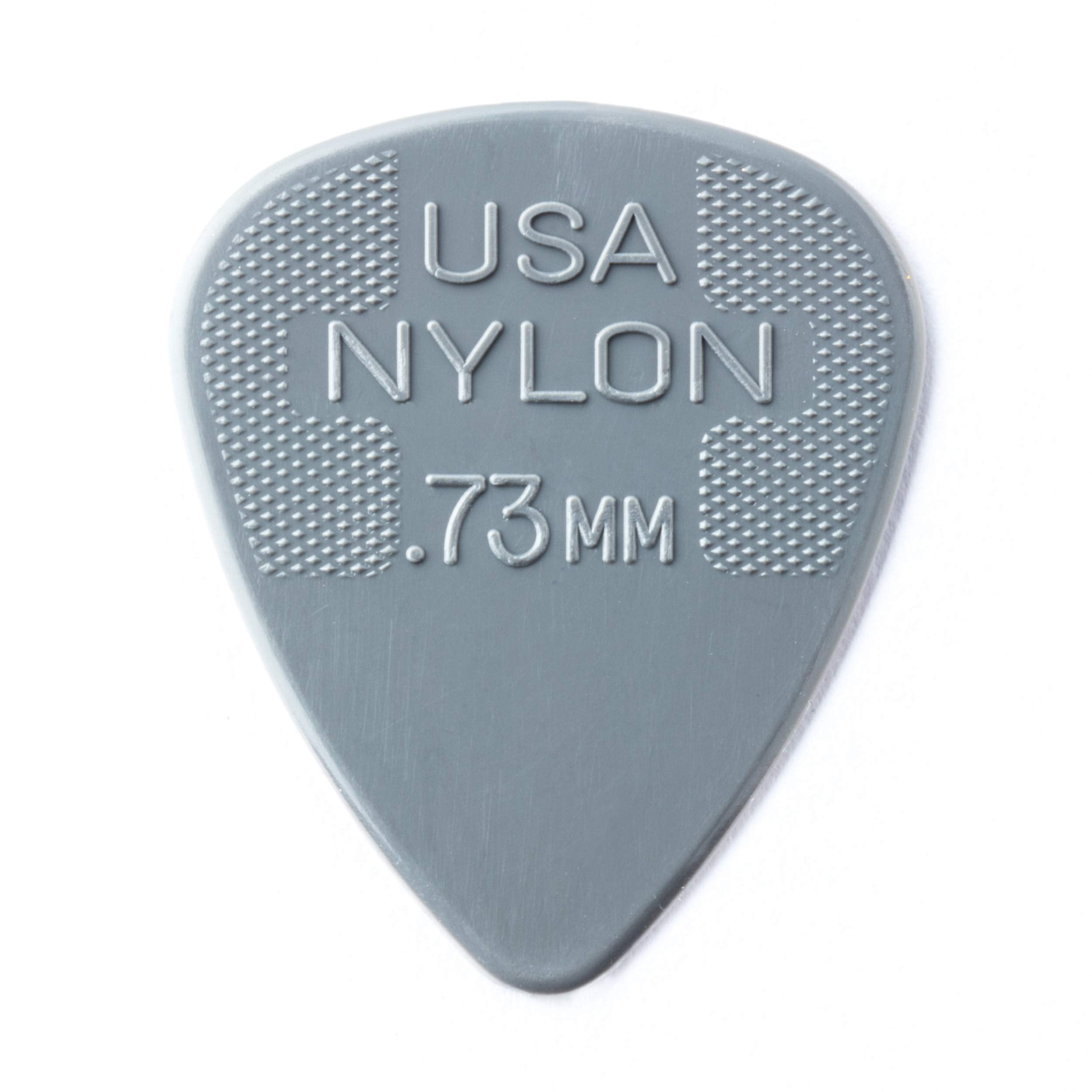 Jim Dunlop 44R73 Nylon Standard, Gray, 73Mm, 72Bag