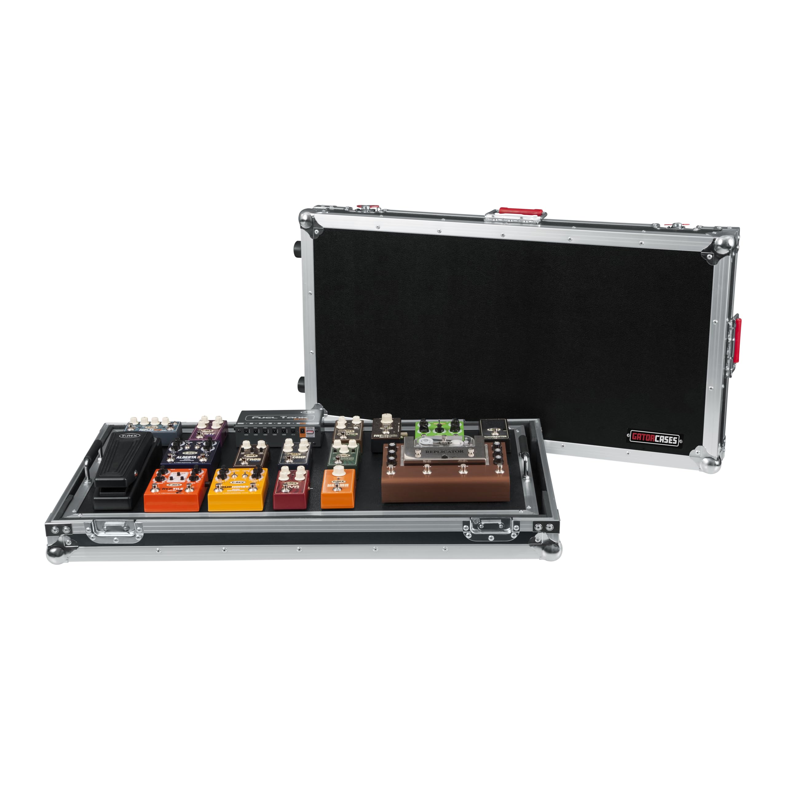 Gator Cases G-TOUR Series Guitar Pedal Board with ATA Road Case-with Wheels and Pull Handle, XL: 32 x 17 (G-TOUR PEDALBOARD-XLGW