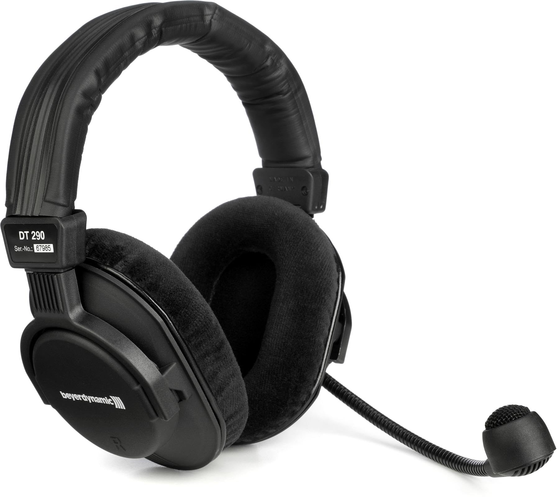Beyerdynamic Dt-290-Mkii-200-250 Headset With Dynamic Hypercardioid Microphone For Broadcasting Applications, 250 Ohms