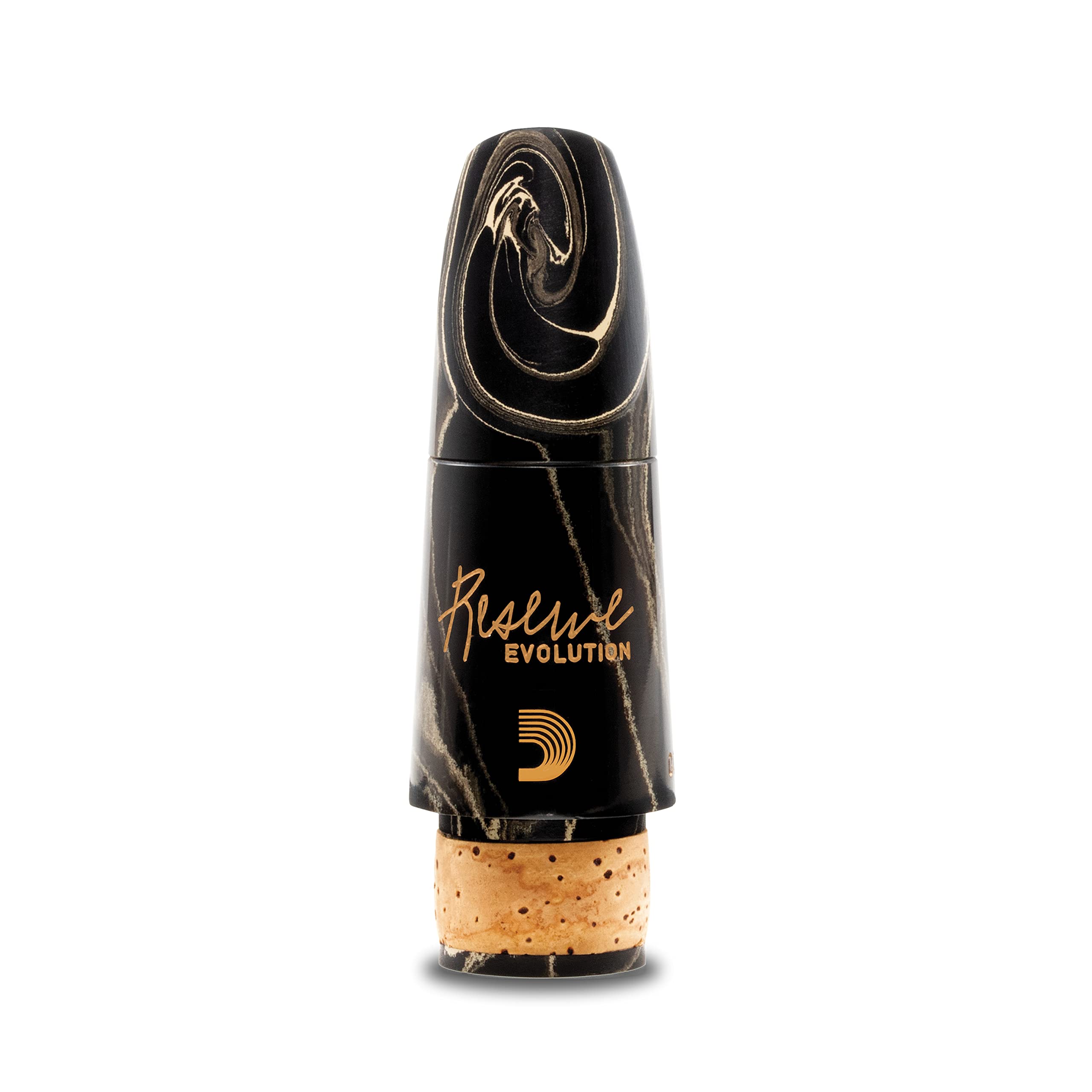 D'Addario Woodwinds Reserve Evolution Bb Clarinet Marble Mouthpiece (MCE-EV10-MB)