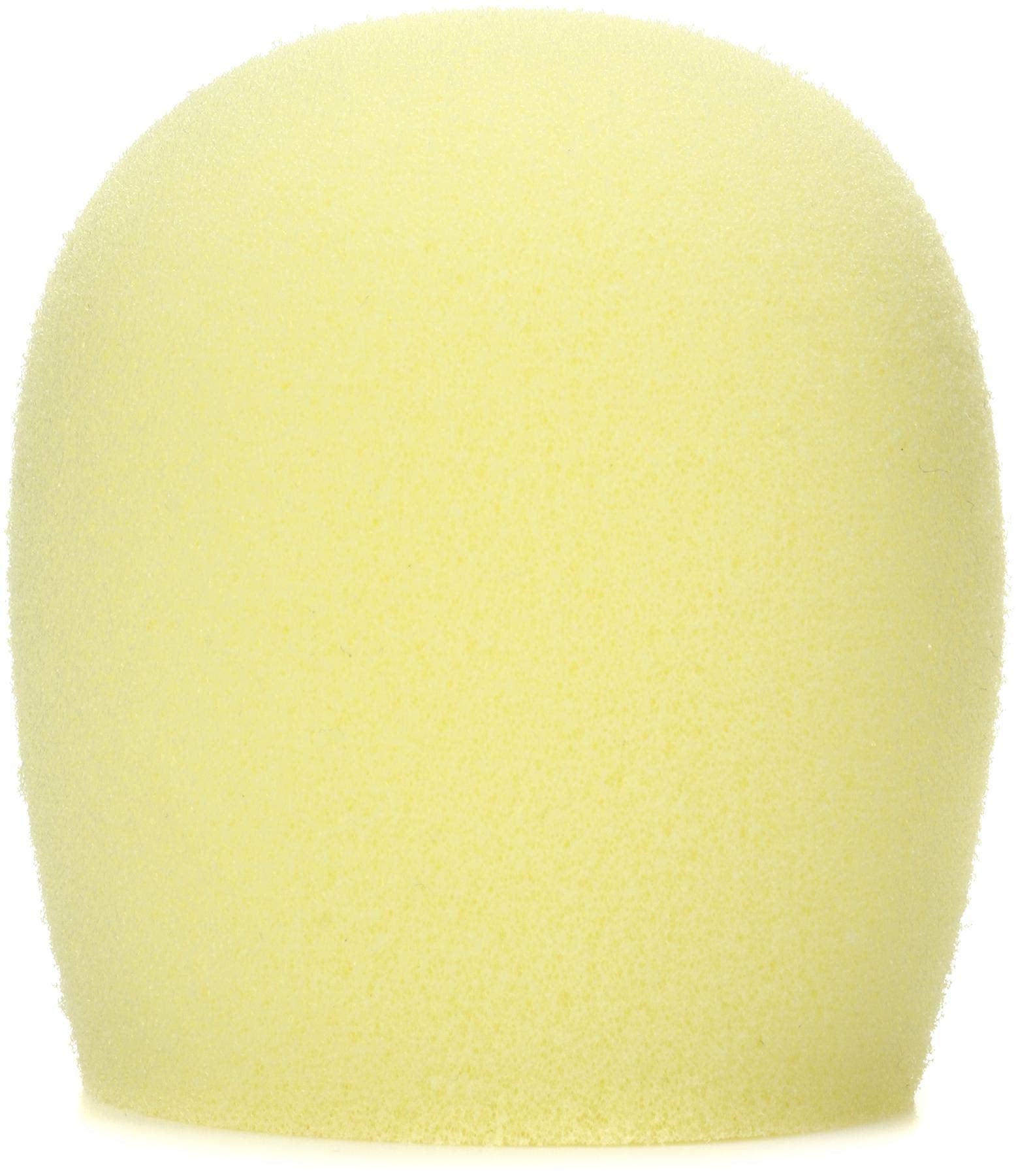 Shure A58WS-YEL Foam Windscreen for All Shure Ball Type Microphones, Yellow