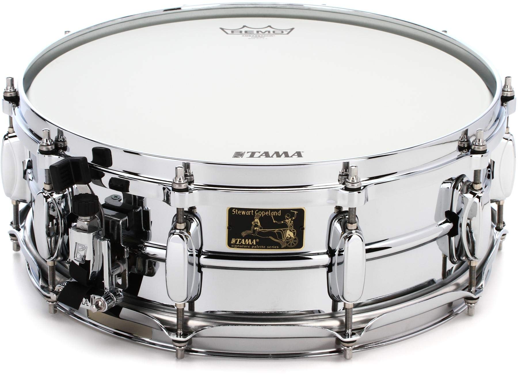 Tama Stewart Copeland Signature Brass 5 x 14 inch Snare - Chrome