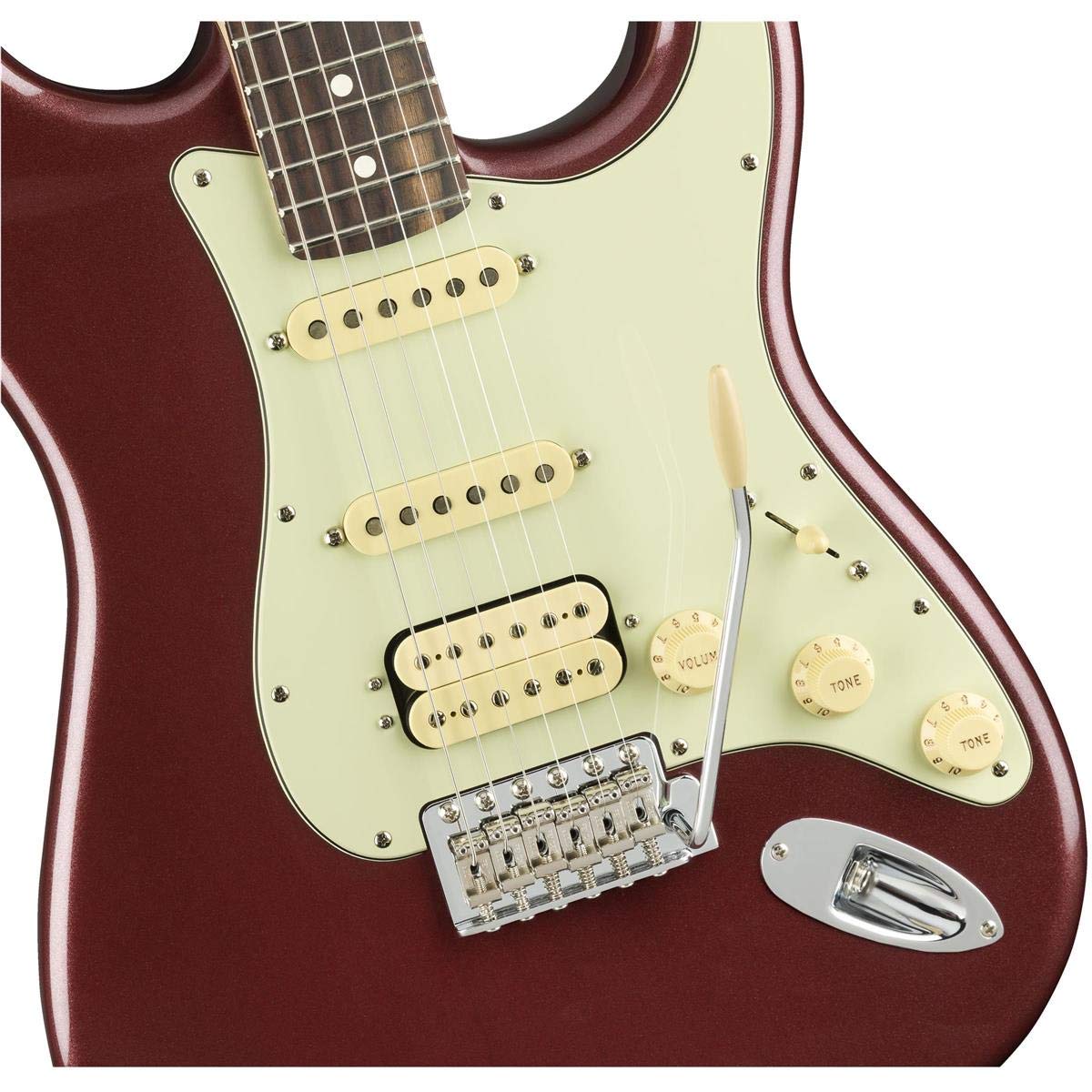 Fender American Performer Stratocaster HSS - Aubergine with Rosewood Fingerboard
