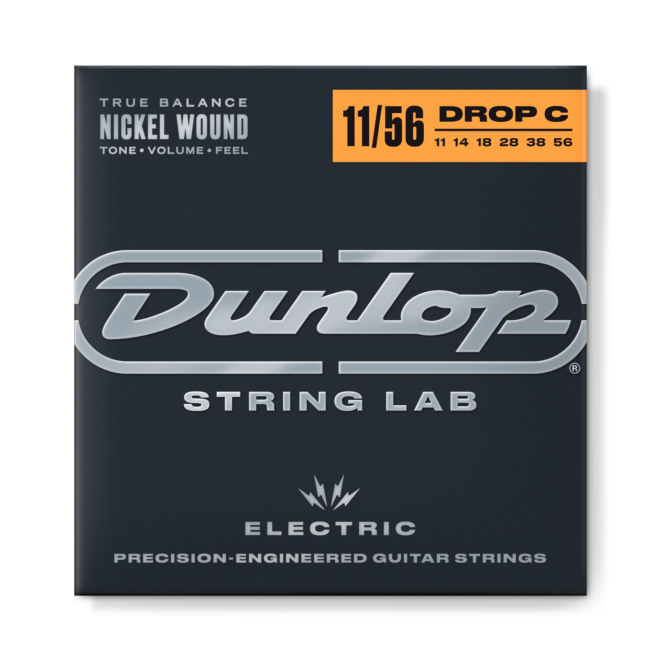 Nickel Wound Electric Guitar Strings 11-56 | Drop C