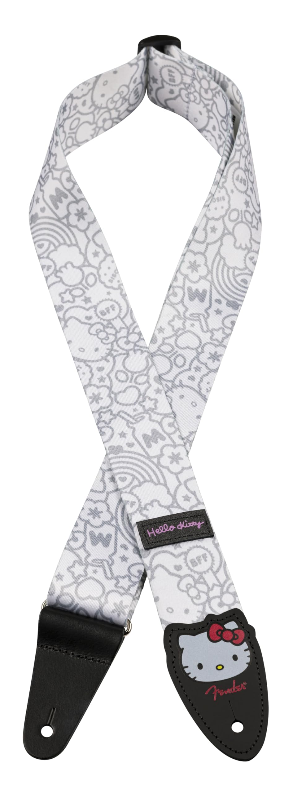 Fender x Hello Kitty White Poly Strap, 2