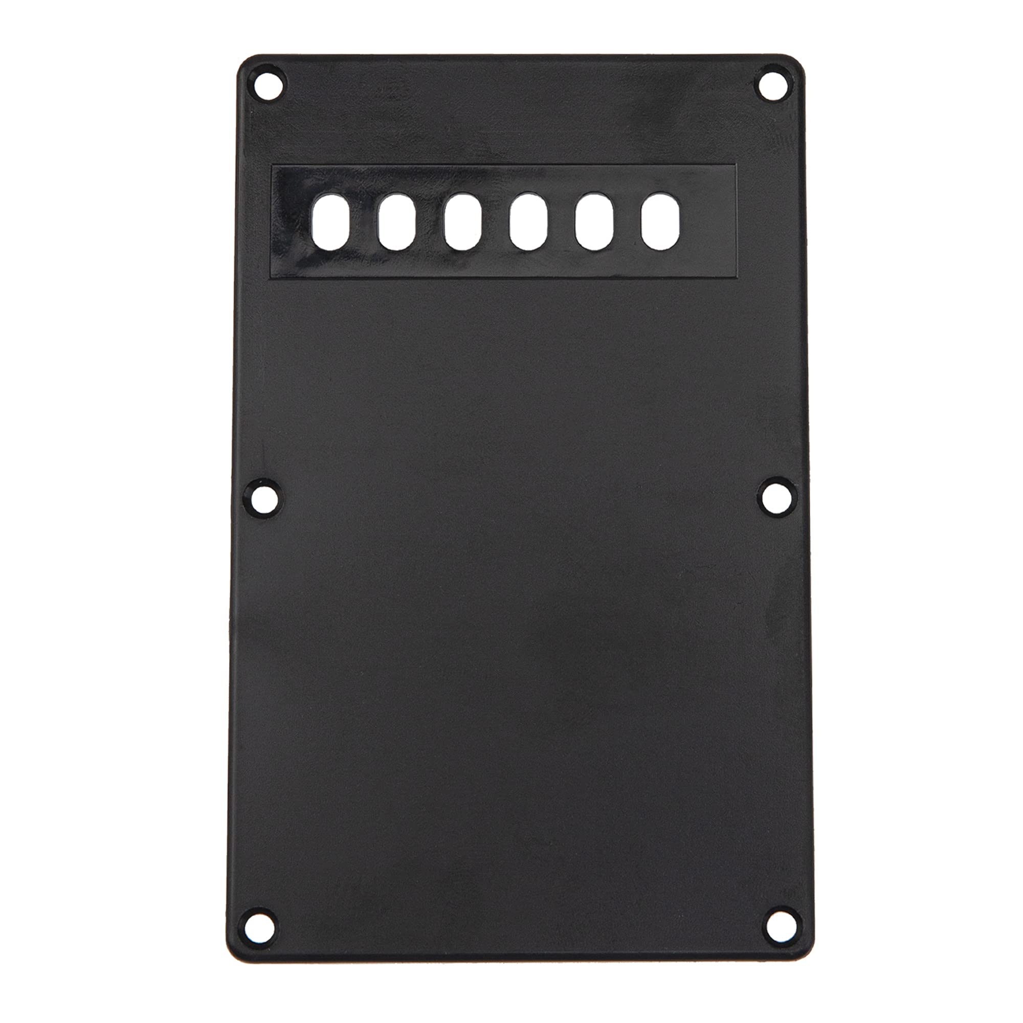 10Pcs Yootones 6 Hole Guitar Back Plate Tremolo Cavity Cover Backplate Compatible with Fender Stratocaster ST SQ Squier Guitars