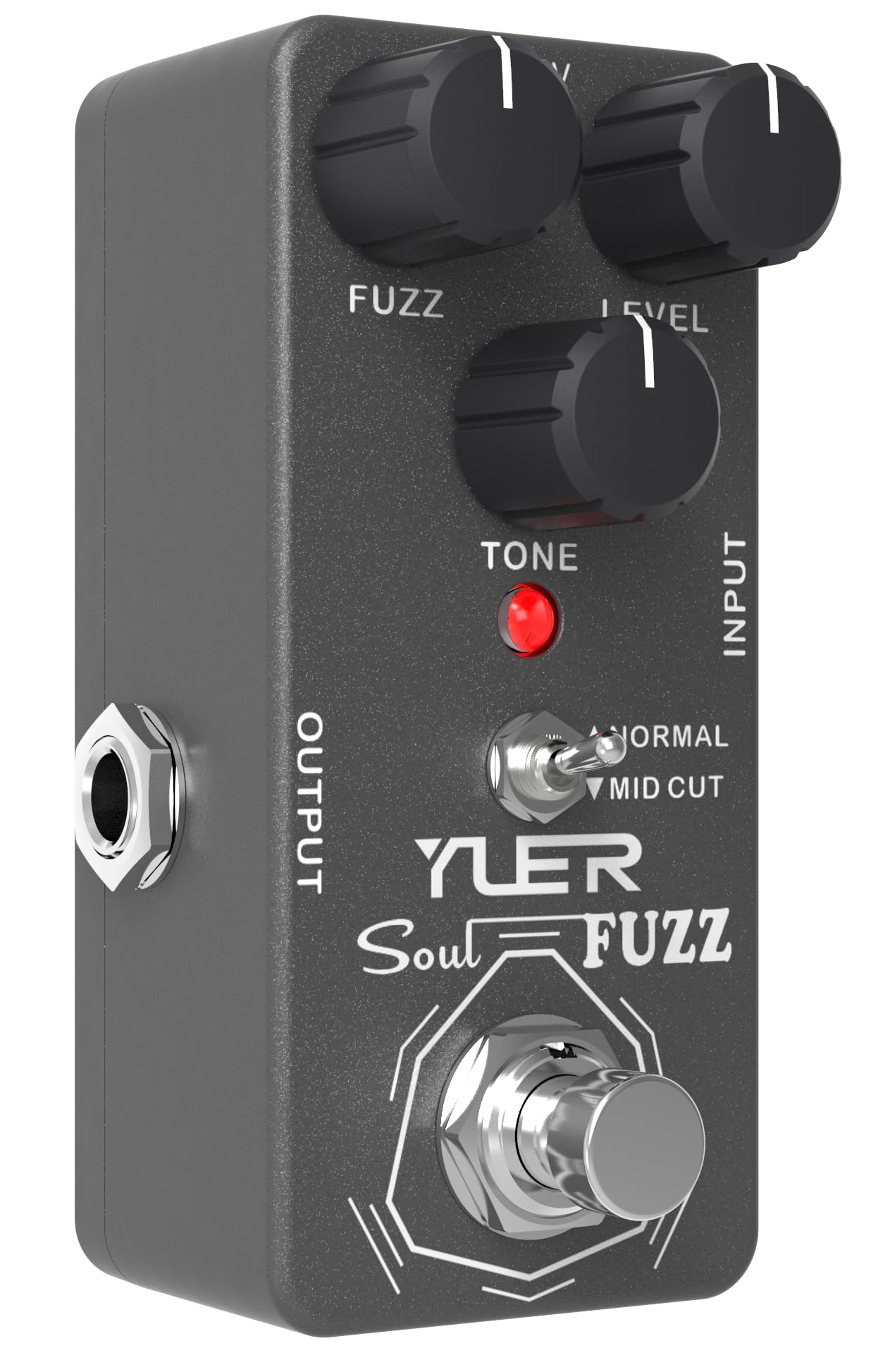 Soul Fuzz,Guitar Pedal,Electric Guitar Effects Pedal for Guitars and Bass Effect Pedals Mini Single Type DC 9V True Bypass