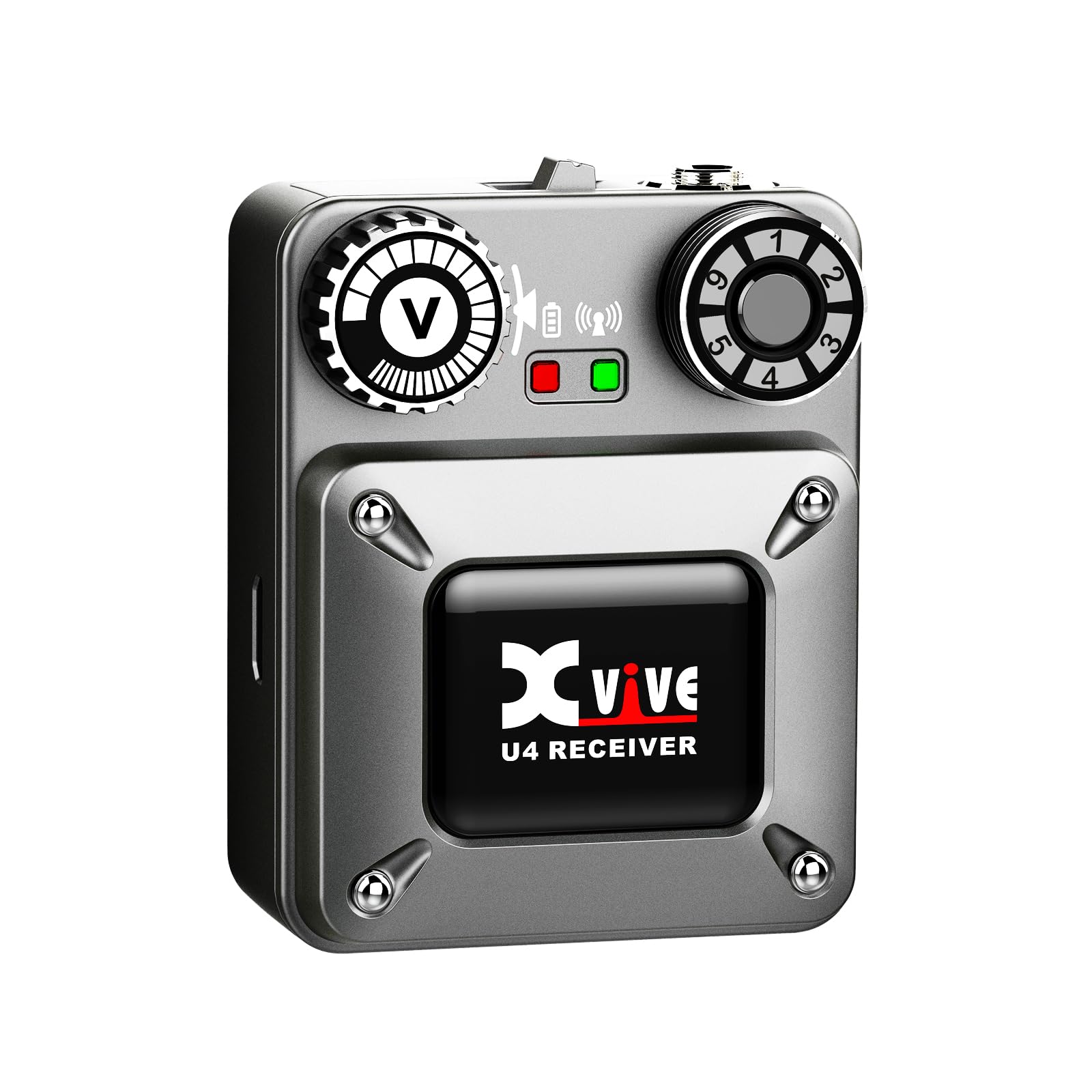Xvive U4R Wireless in-Ear Monitor System, Professional IEM System for Studio, Band Rehearsal, Live Performance (U4R Only)