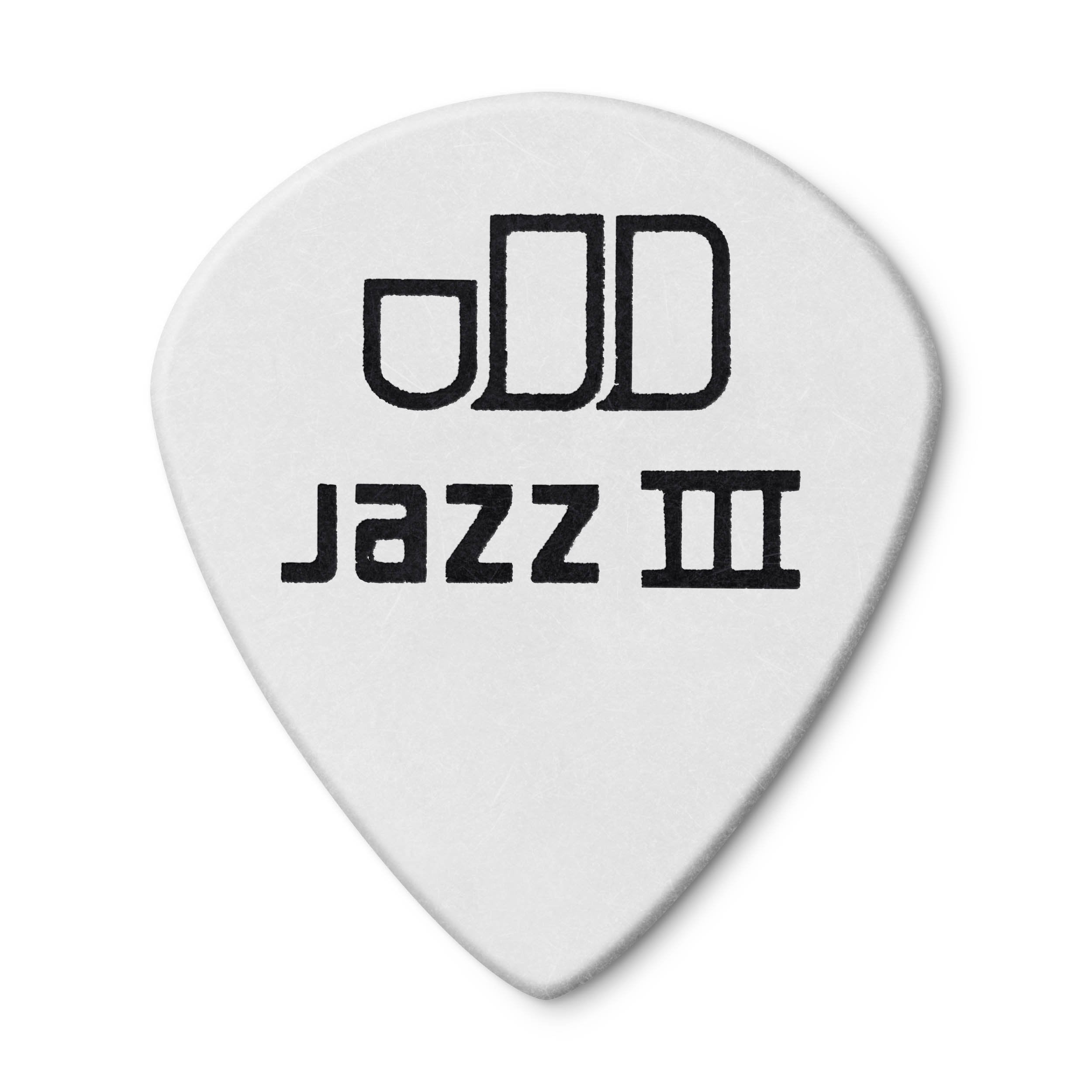 Jim Dunlop 478R1.0 Tortex White Jazz III, 1.0mm, 72/Bag