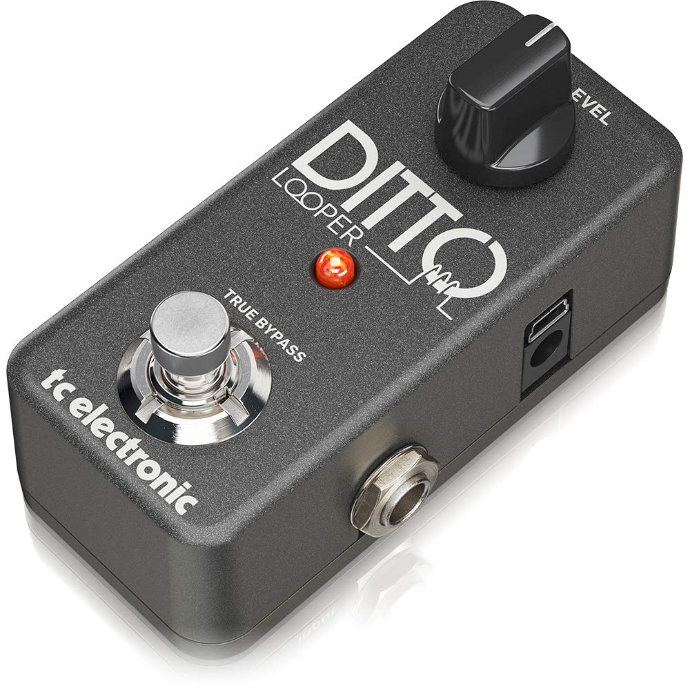 TC Electronic DITTO LOOPER Highly Intuitive Looper Pedal with 5 Minutes of Looping Time, Analog-Dry-Through and True Bypass Mult