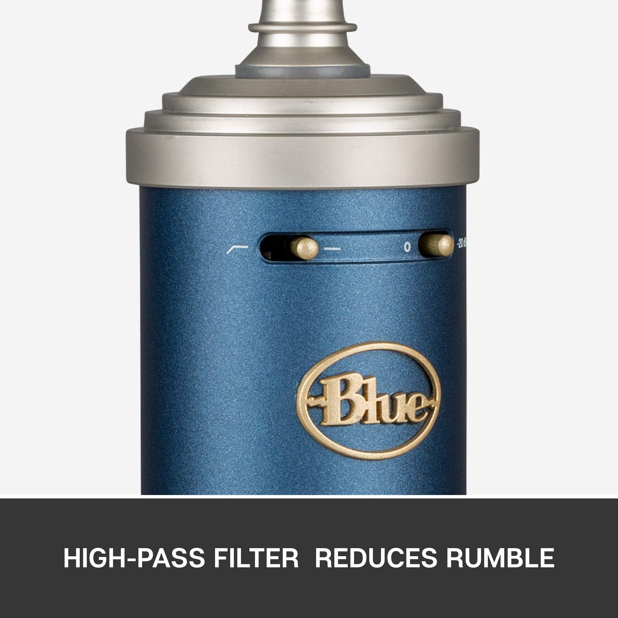 Blue Microphone Bluebird SL XLRCardioid Condenser Microphone for Recording, Streaming, Podcasting, Gaming, Mic with Large Diaphr