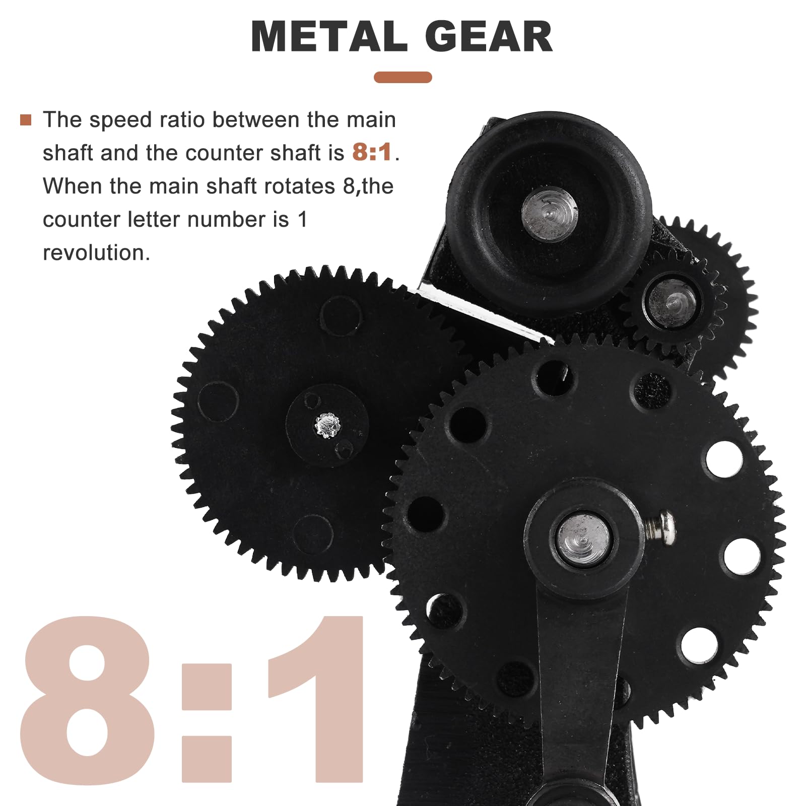 Epidioxi Manual Coil Winding Machine 1/16''- 1/2'' Hand Coil Winder with Counter for Spirals, Motor Coil, Guitar Pickup Coils