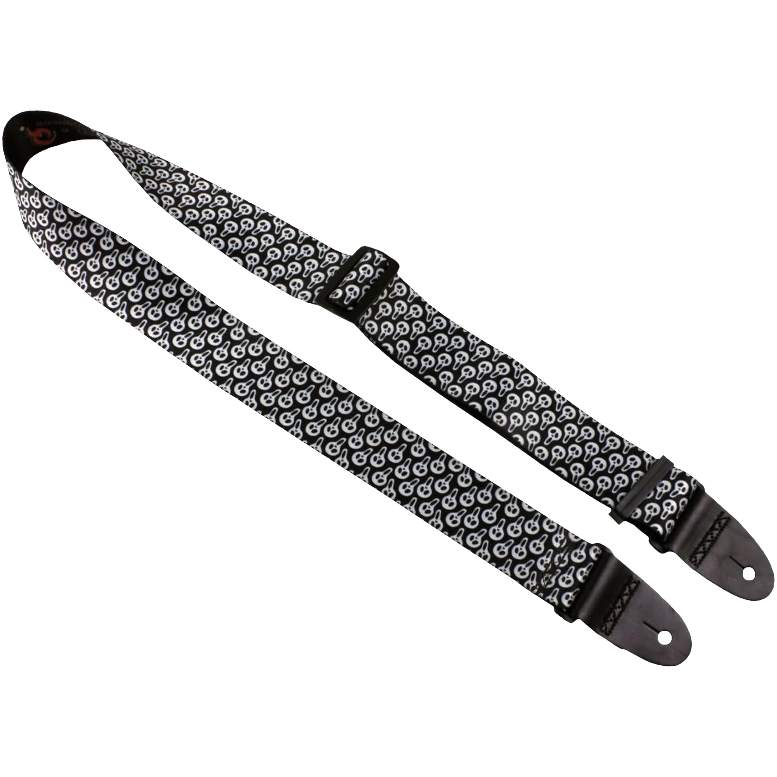Killer-Q Guitar Strap - Stylish Straps For Electric And Acoustic Guitars With Leather Tabs, 2 Inches X 5 Feet- Screamers