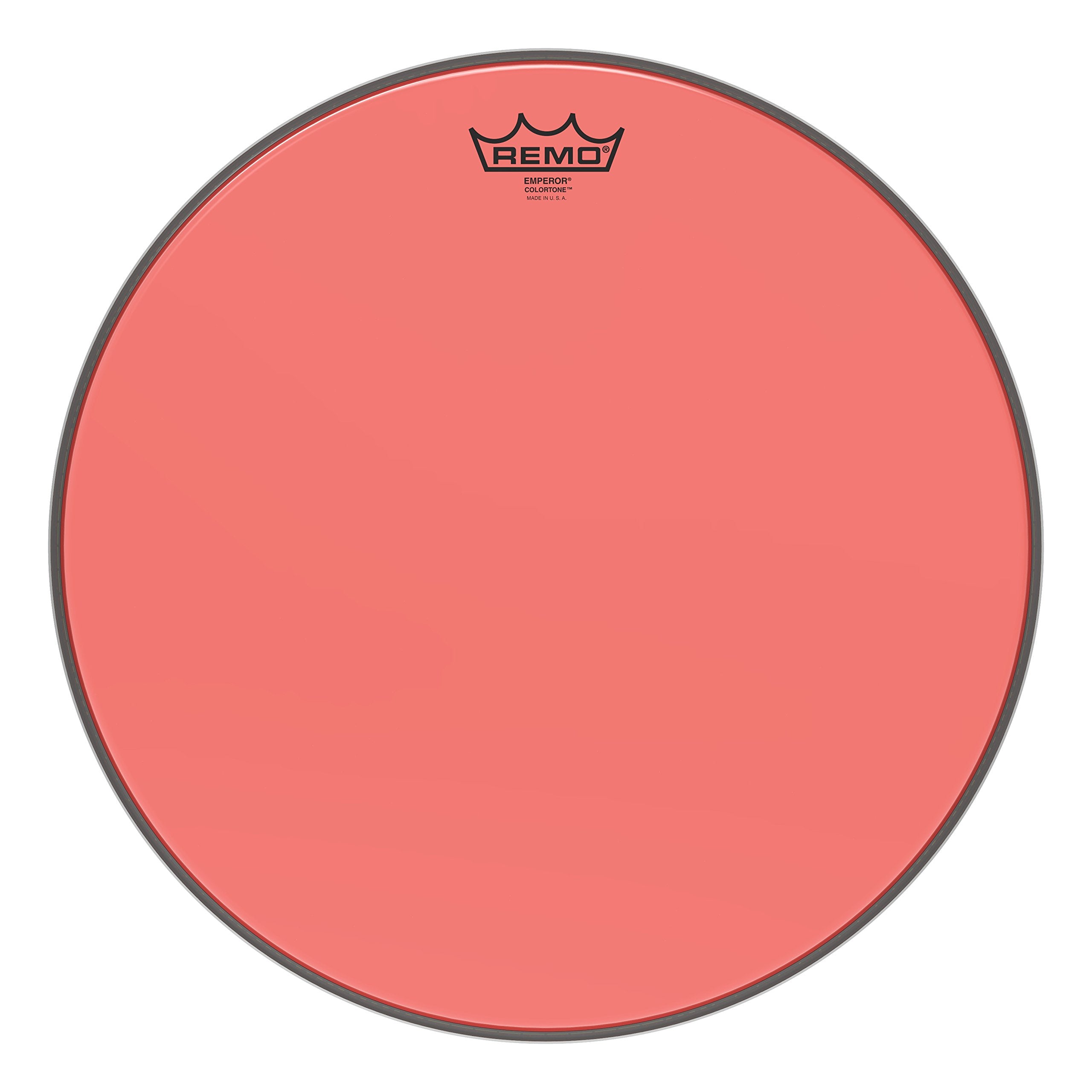 Remo Emperor Colortone Red Drumhead, 16