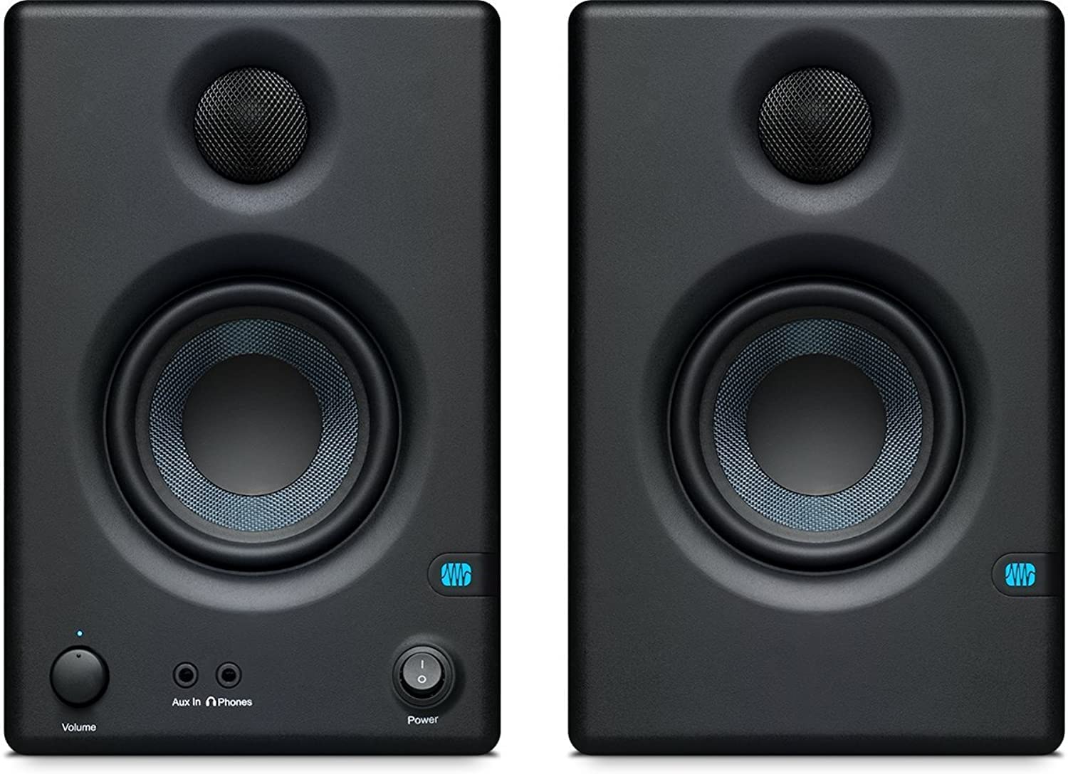 PreSonus Eris E3.5-3.5 Near Field Studio Monitors (Pair) - Powered Desktop Speakers for Music Production, Studio-Quality Recordi