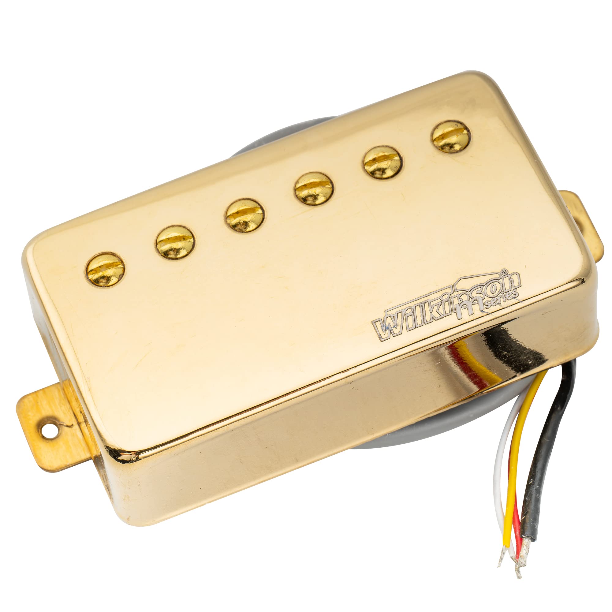 Wilkinson Vintage Alnico 5 Neck Humbucker Pickup For Epiphone Usa Les Paul Sg Style Electric Guitar, Gold