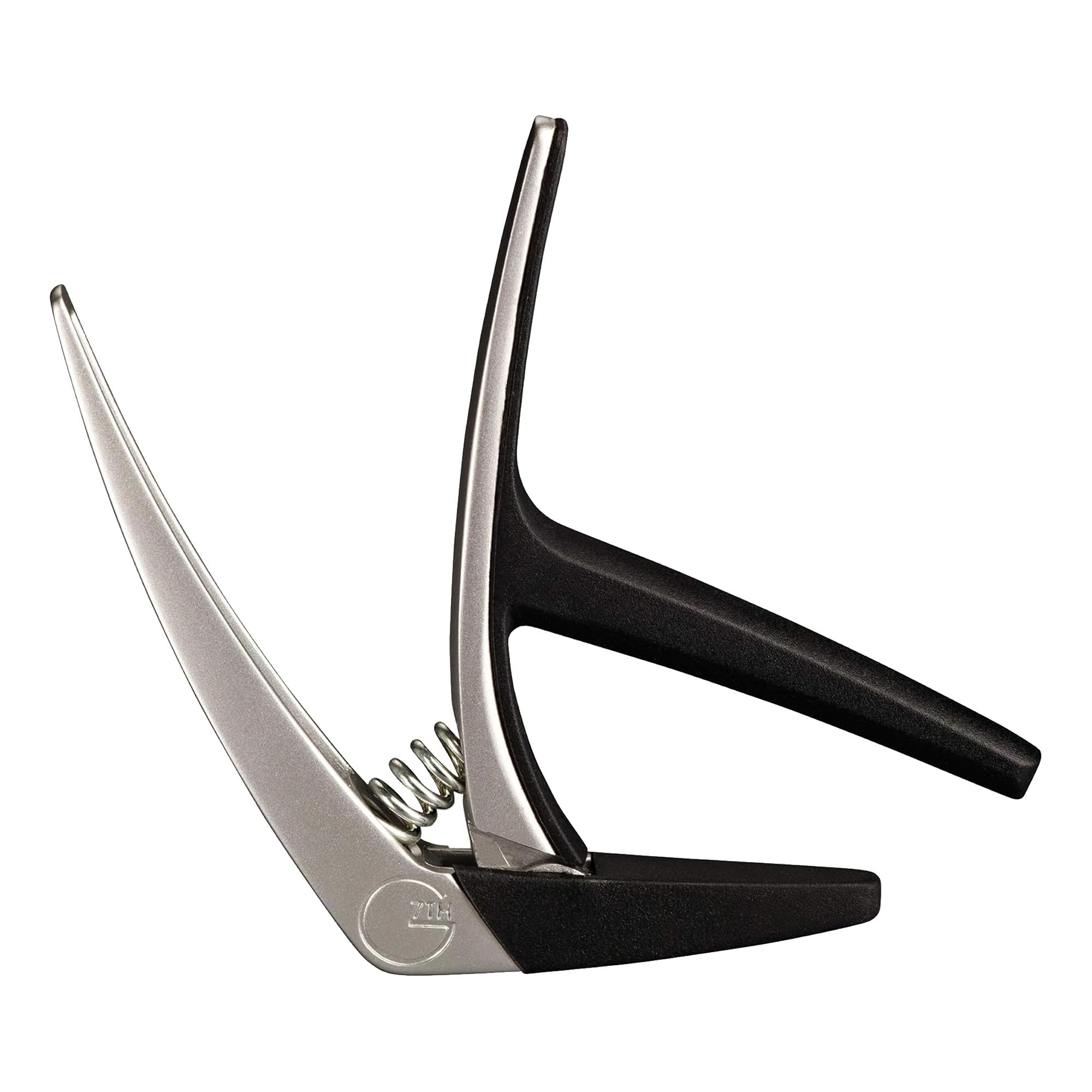 G7th Nashville 6 String Classical Silver Guitar Capo - Lightweight and Low Profile with Protective Silicone Pads - The Perfect C