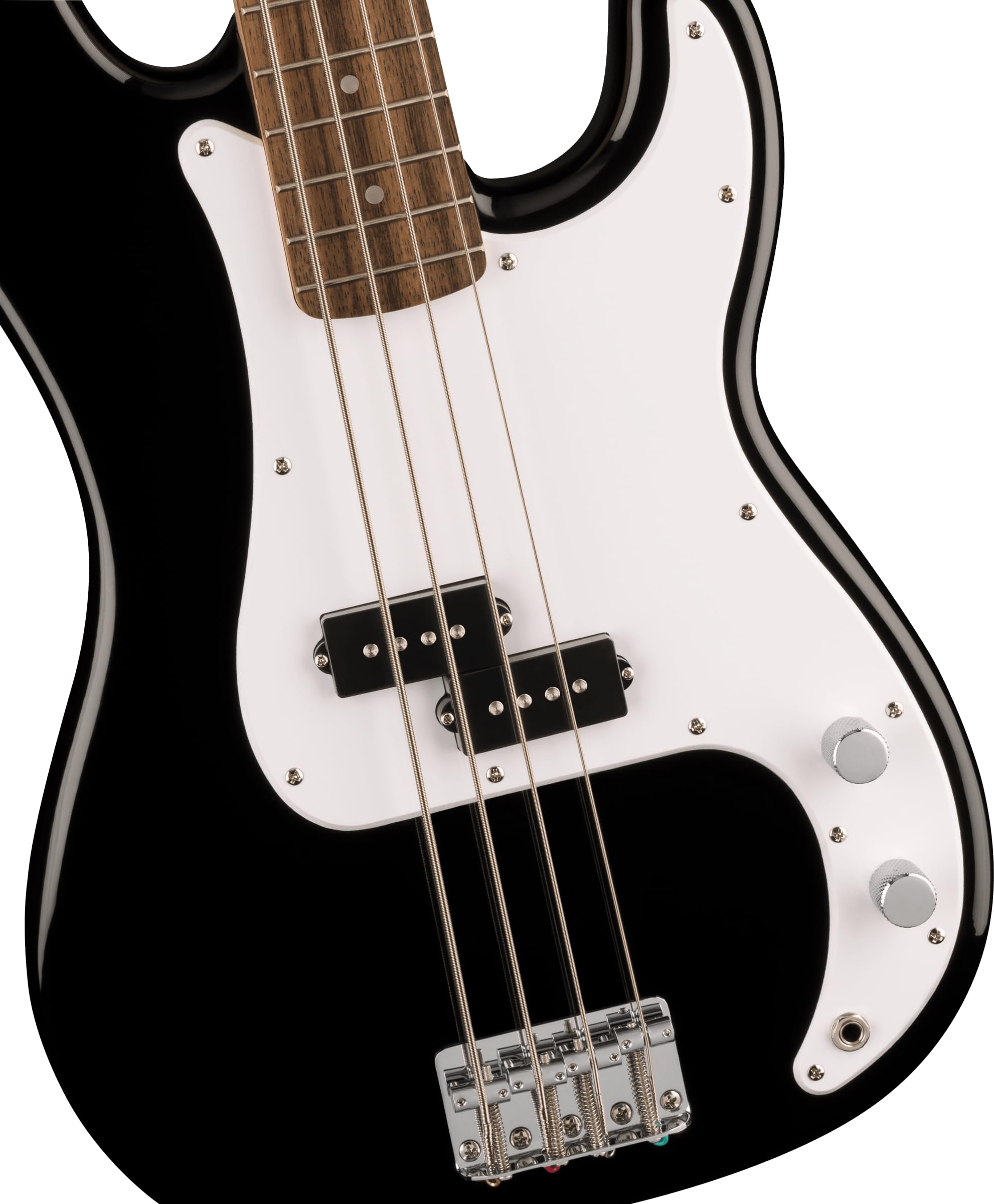 Fender Squier Sonic Precision Bass Guitar, Beginner Guitar, Includes 30 Days of Free Lessons, Laurel Fingerboard and Step Up Pic